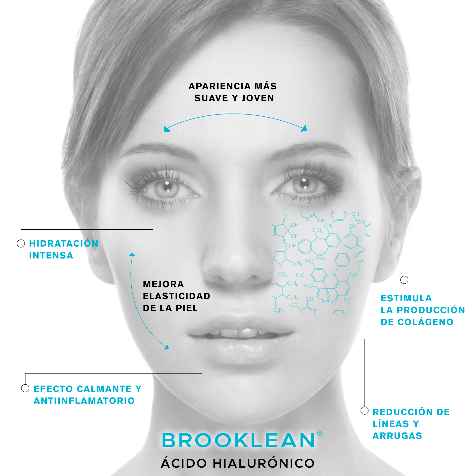 Foto 5 pulgar | Brooklean Serum H Hialuronico