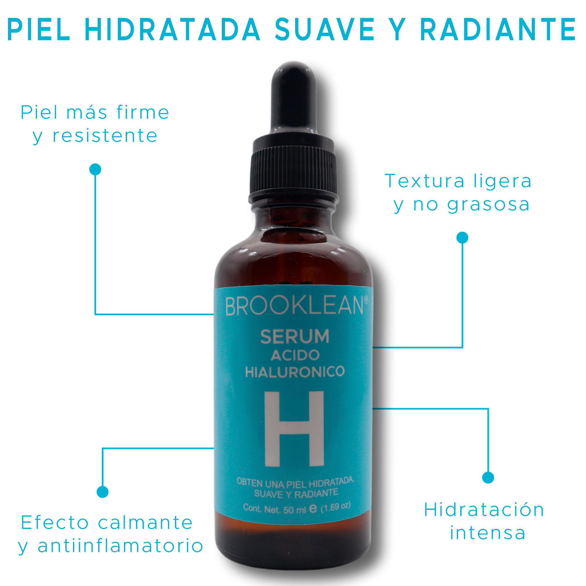 Foto 7 pulgar | Brooklean Serum H Hialuronico