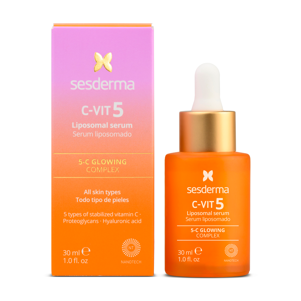 Foto 2 pulgar | Sesderma C-vit 5 Vitaminas Sérum Facial 30ml Todo Tipo De Piel
