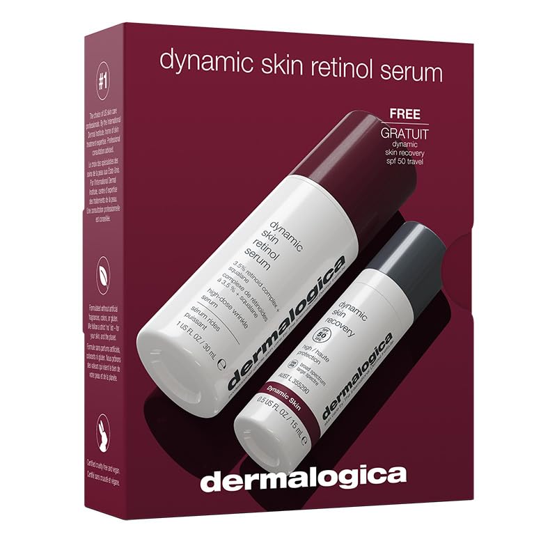 Set De Cuidado De La Piel Dermalogica Dynamic Defense Duo Retinol Serum - Venta Internacional.
