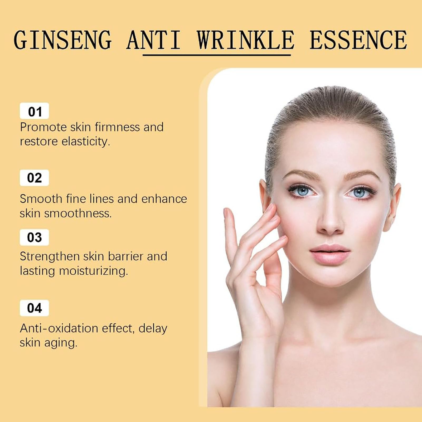 Foto 6 pulgar | Serum Essence Ginseng, Antiarrugas, Hidratante, 120 Ml, Para Toda La Piel - Venta Internacional.