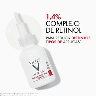 Foto 5 | Vichy Liftactiv Retinol Serum Facial 30ml | Antiedad, Arrugas Profundas, Renovación Celular Noche