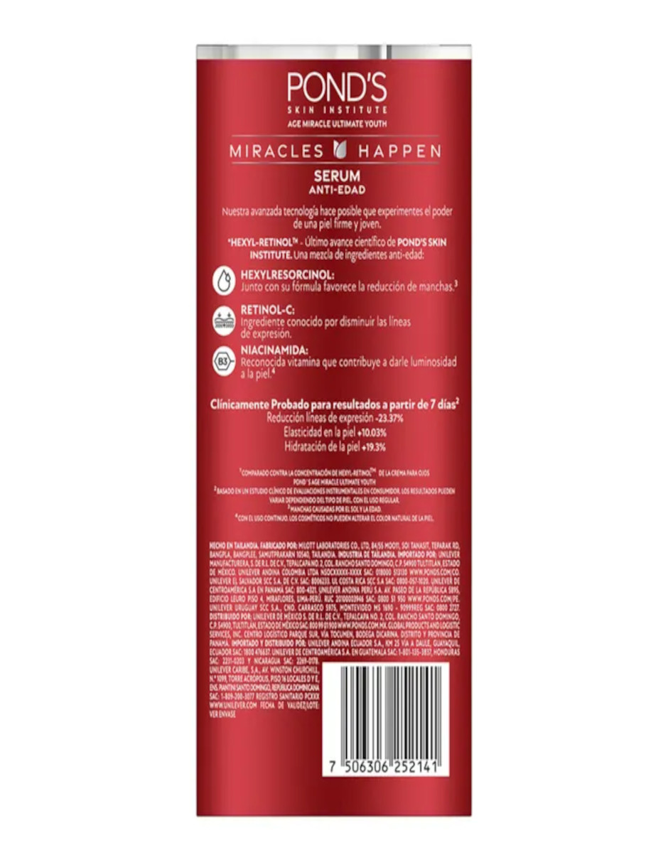 Foto 5 pulgar | Sérum Facial 50x Age Miracle Ultimate Youth Disminuye Lineas De Expresión + Termo Güish Gratis