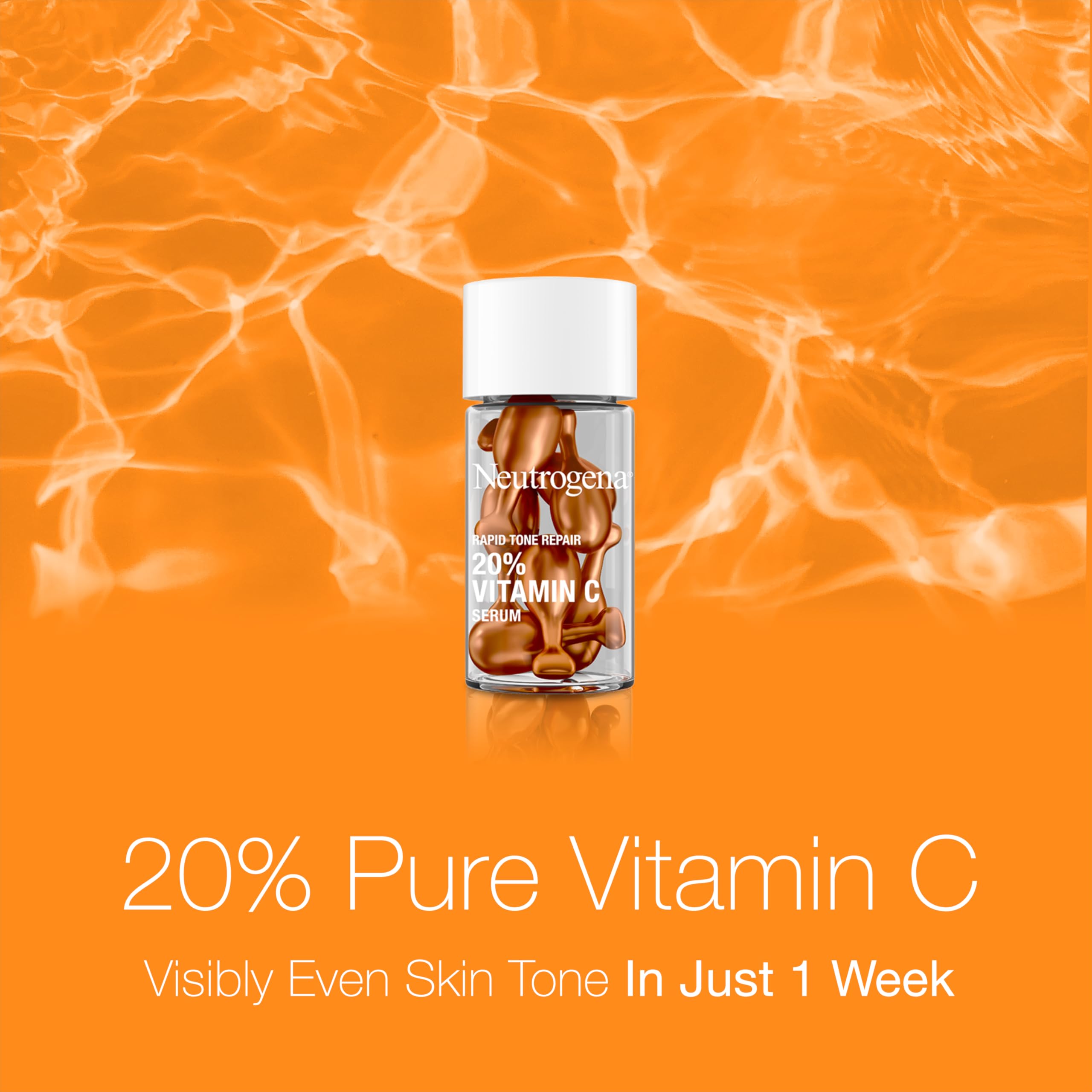 Foto 6 pulgar | Sérum Facial Neutrogena Rapid Tone Repair Con Vitamina C, 20%, 7 Ml, 7 Unidades - Venta Internacional.