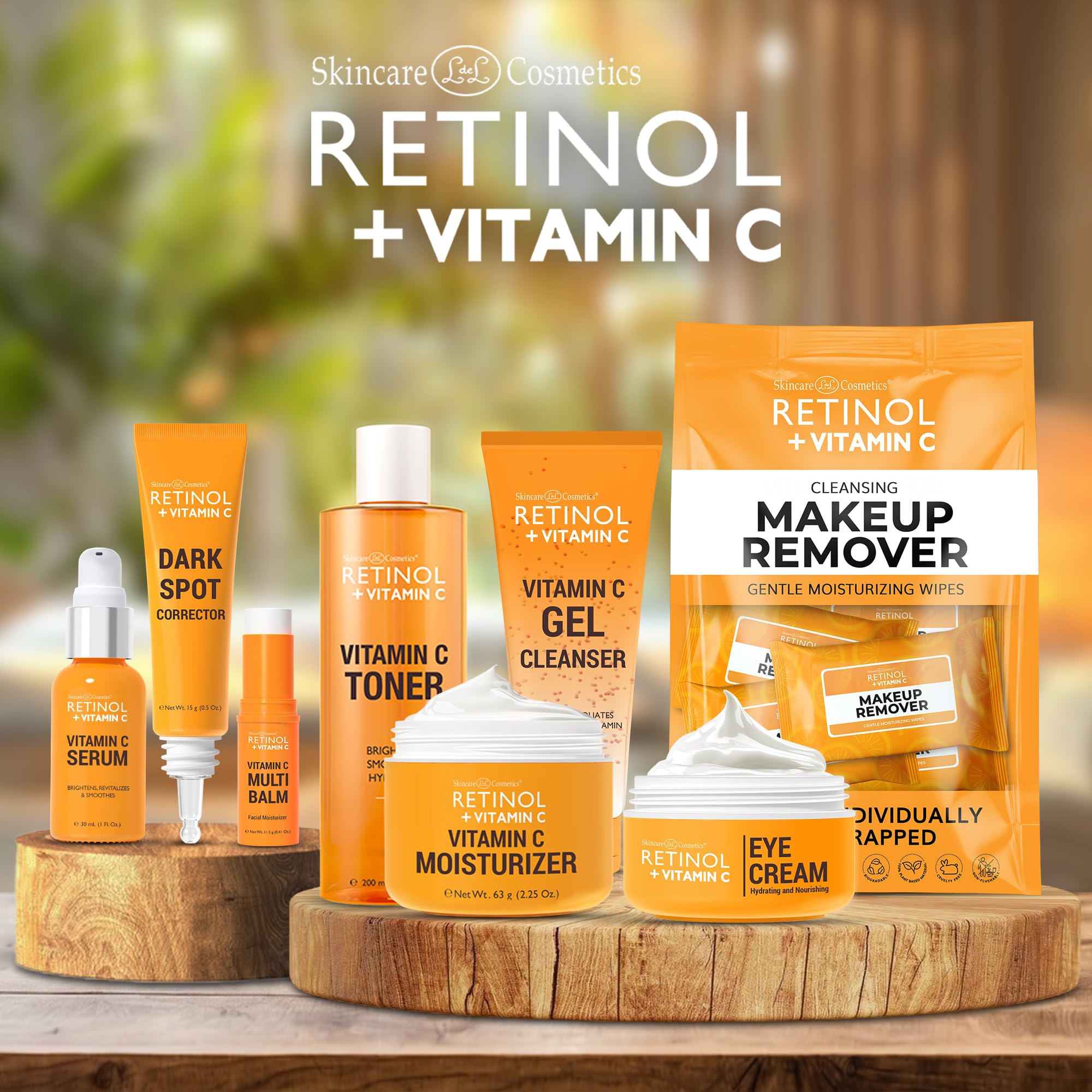 Foto 7 | Tónico Facial Con Retinol Y Vitamina C, Iluminador Y Antienvejecimiento, 200 Ml - Venta Internacional.