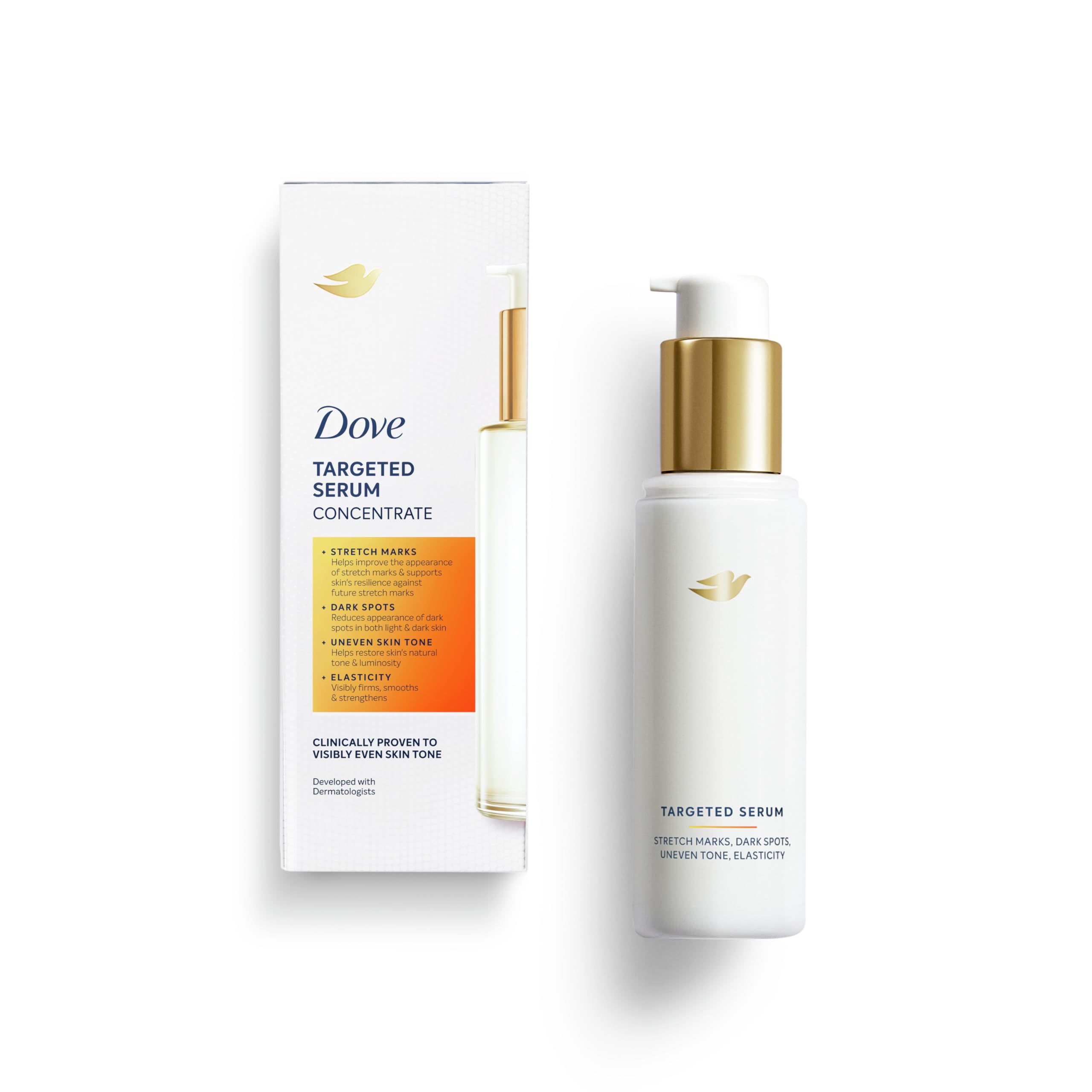 Foto 2 pulgar | Serum Dove Dirigido A Estrías Y Manchas Oscuras, 90 Ml - Venta Internacional.