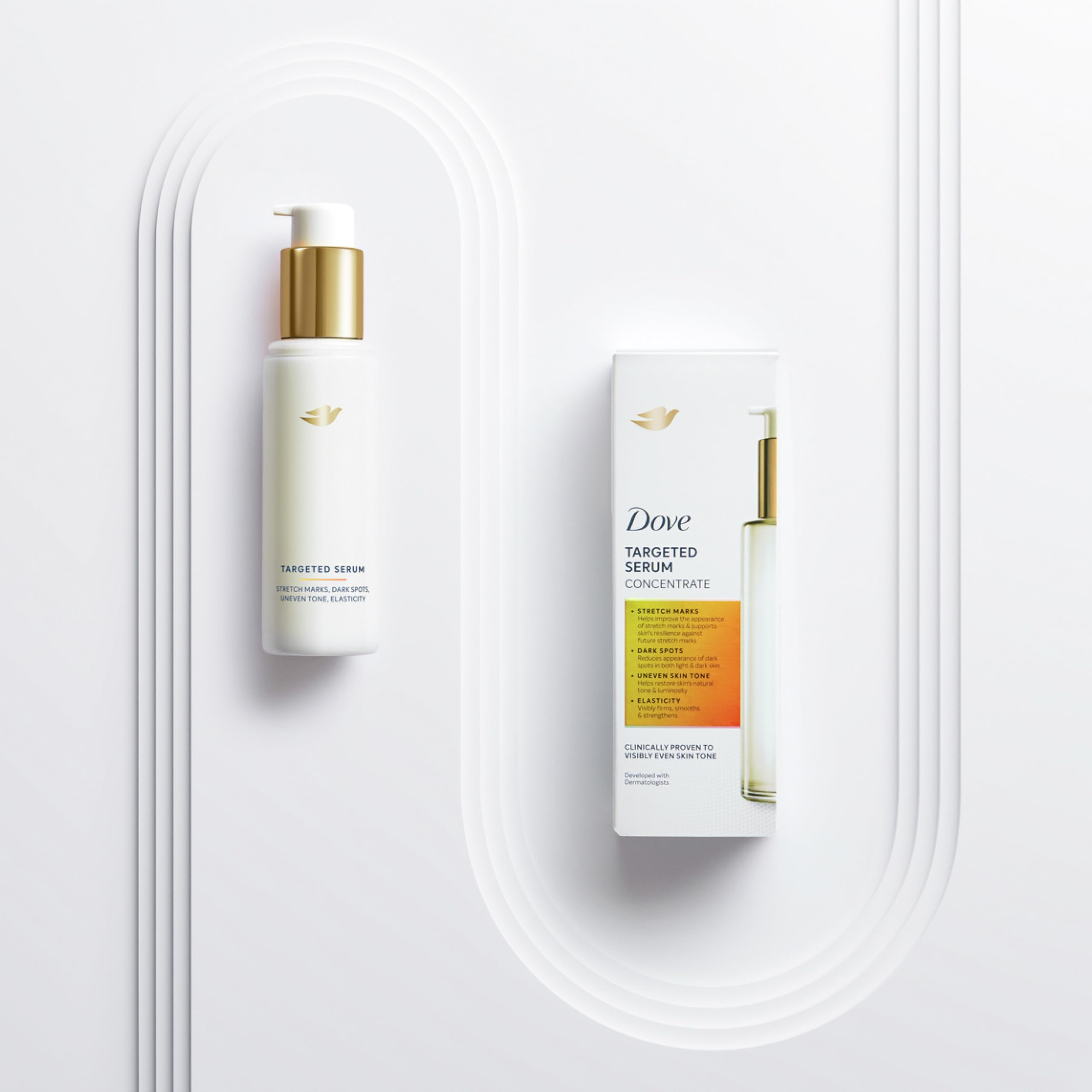 Foto 3 pulgar | Serum Dove Dirigido A Estrías Y Manchas Oscuras, 90 Ml - Venta Internacional.