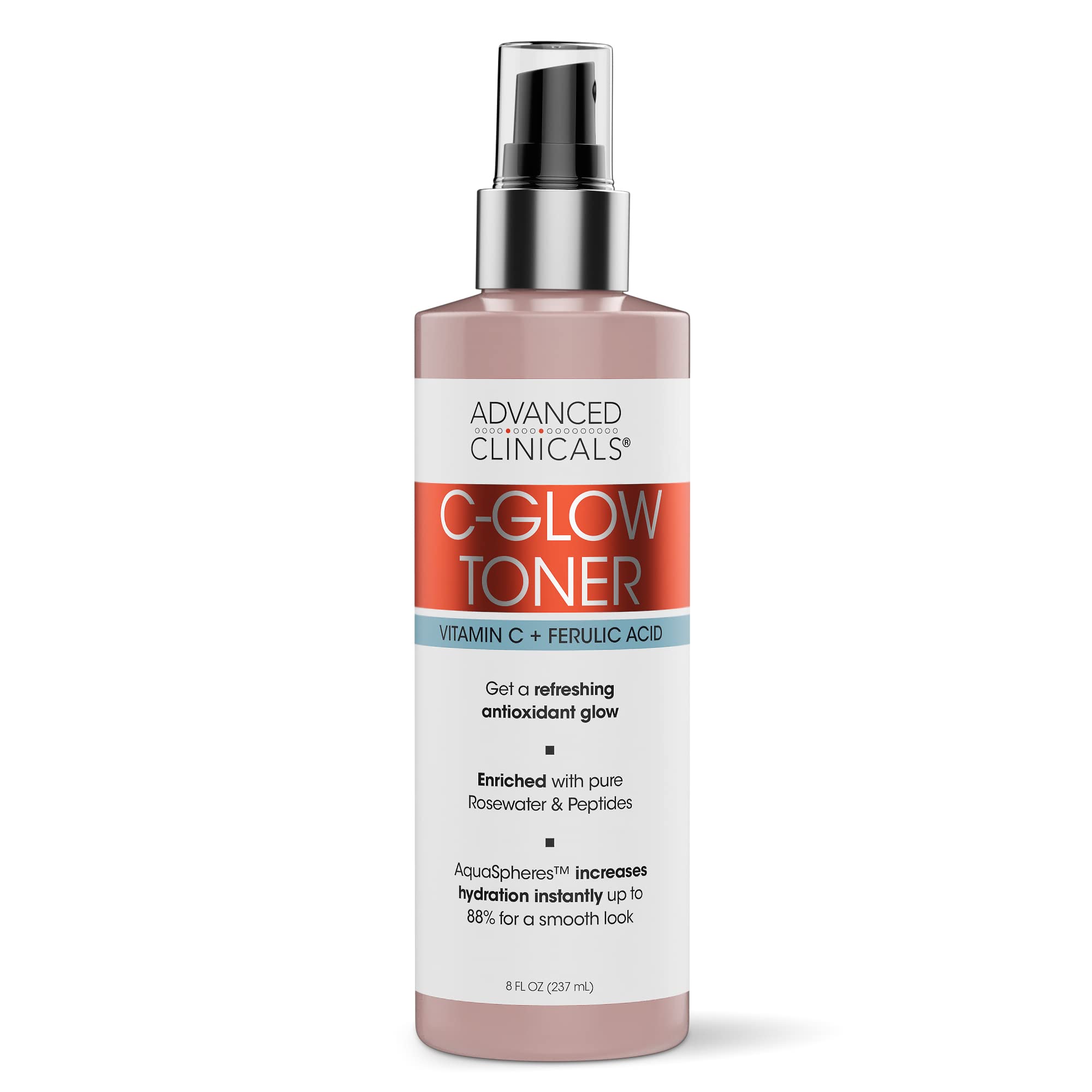Foto 2 pulgar | Tónico Facial En Aerosol Advanced Clinicals Vitamin C Glow, 240 Ml - Venta Internacional.