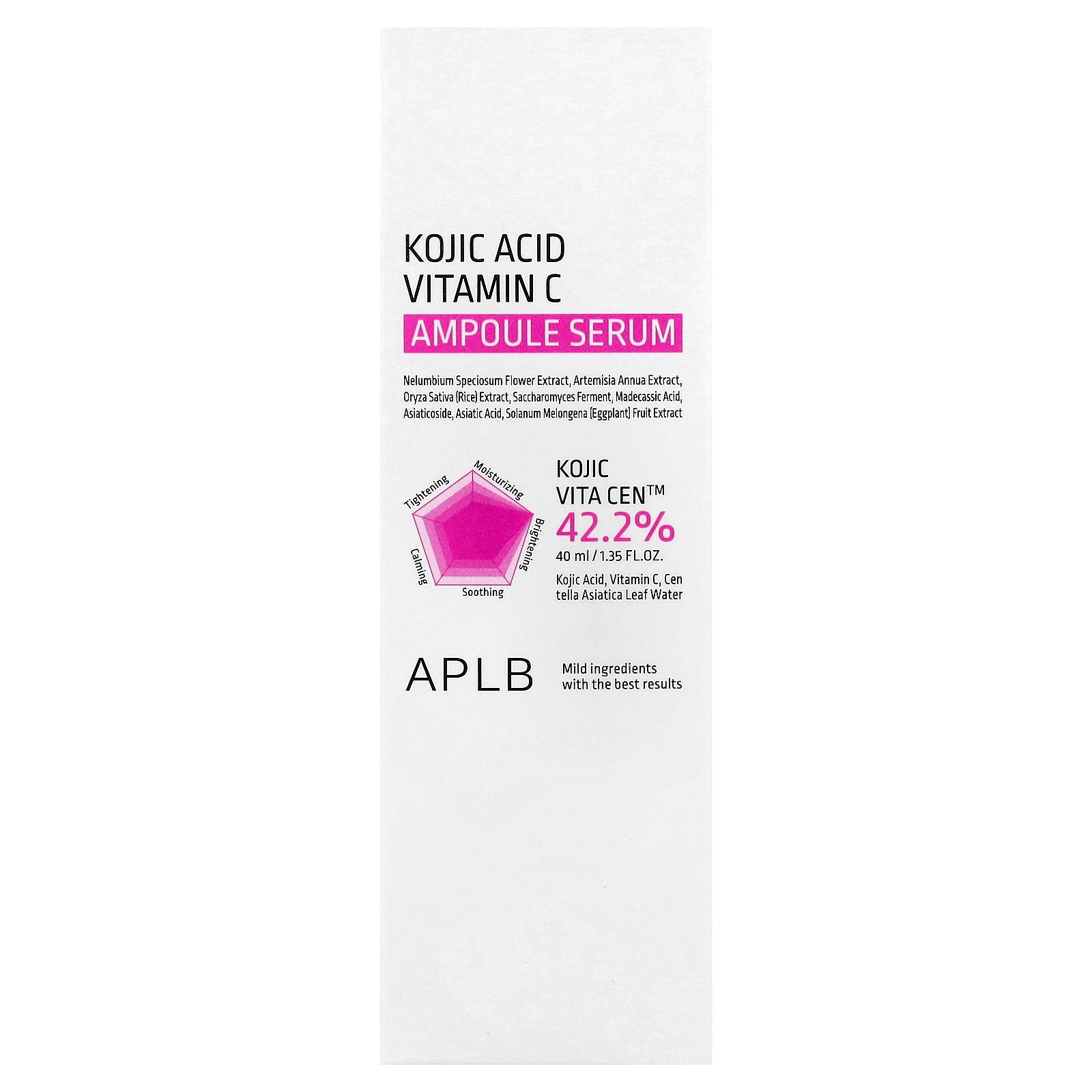 Foto 3 pulgar | Serum Aplb  Ácido Kójico Y Vitamina C  Ampolla De 40 Ml - Venta Internacional.