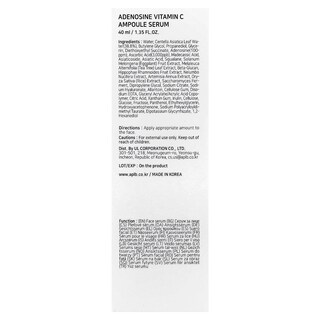 Foto 3 | Serum Aplb Ampolla De Adenosina Y Vitamina C 40 Ml - Venta Internacional.