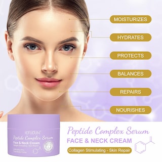 Foto 2 | Crema Facial Con Péptidos Blanqueadora Hidratante Y Cuidado De Arrugas 30 G - Venta Internacional.