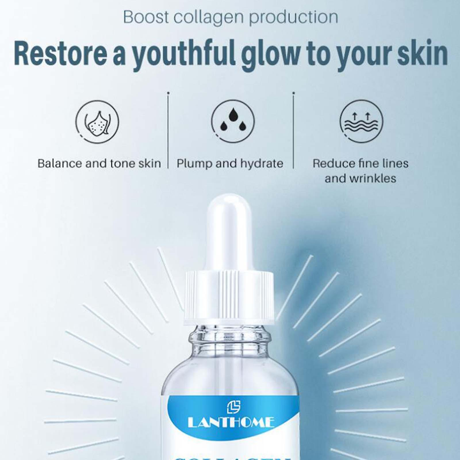 Foto 4 pulgar | Solución Madre De Colágeno Facial Hidratante 30 Ml Huoguo - Venta Internacional.