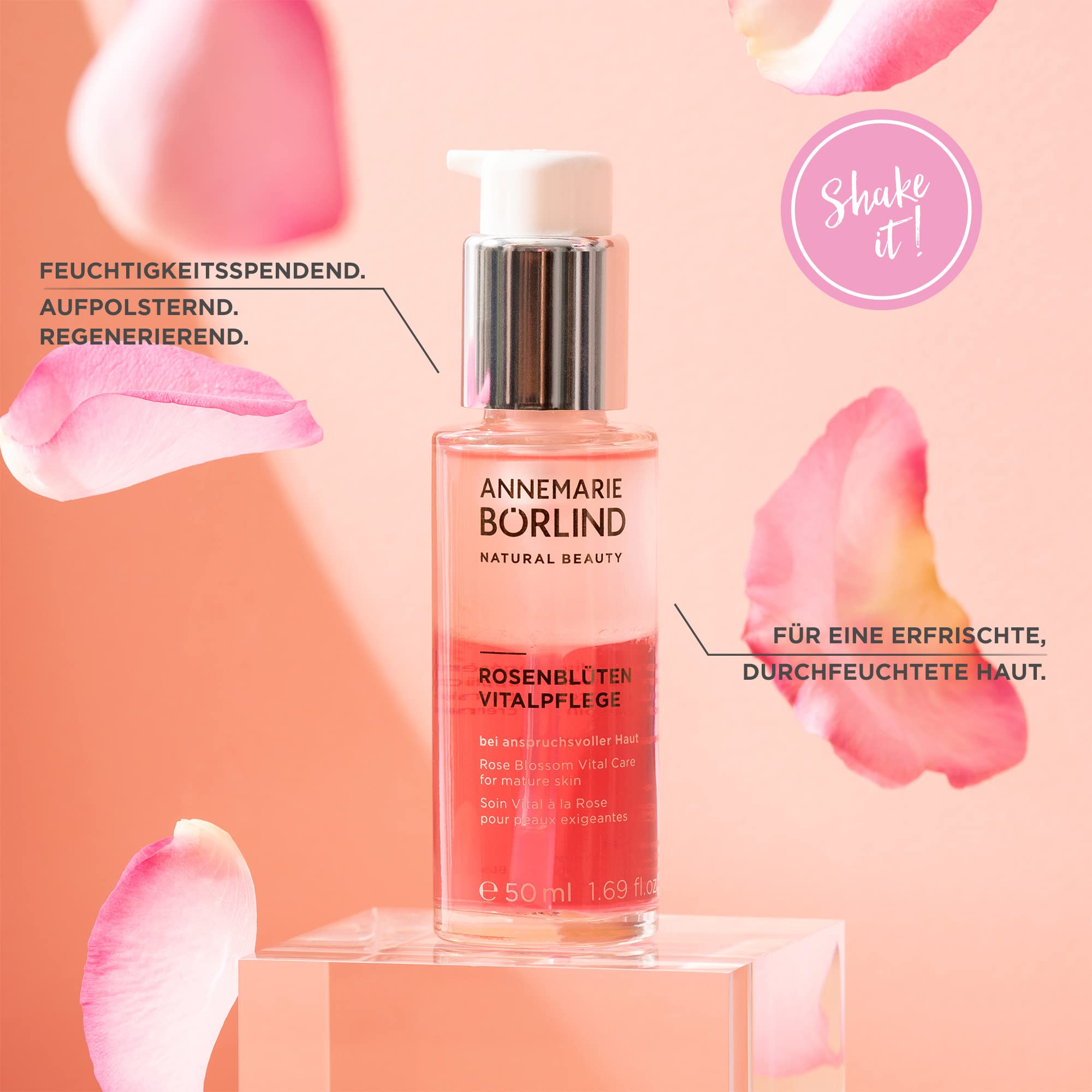 Foto 4 pulgar | Cuidado Antienvejecimiento Annemarie Borlind Rose Blossom Vital 50 Ml - Venta Internacional.