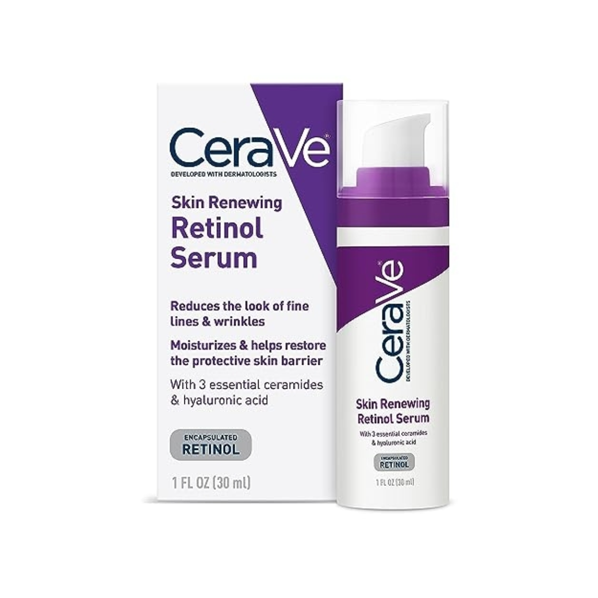 Foto 2 pulgar | Sérum Facial Cerave Skin Renewing Retinol 30 Ml