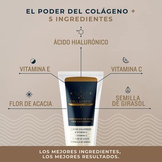 Foto 2 | Crema Contorno de Ojos 25 ml Acido Hialuronico Colágeno Hidrolizado Vitamina C Vitamina E Collagenic