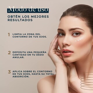 Foto 4 | Crema Contorno de Ojos 25 ml Acido Hialuronico Colágeno Hidrolizado Vitamina C Vitamina E Collagenic