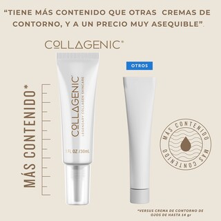 Foto 4 | Crema Contorno De Ojos Collagenic Acido Hialuronico Colágeno 30 ml