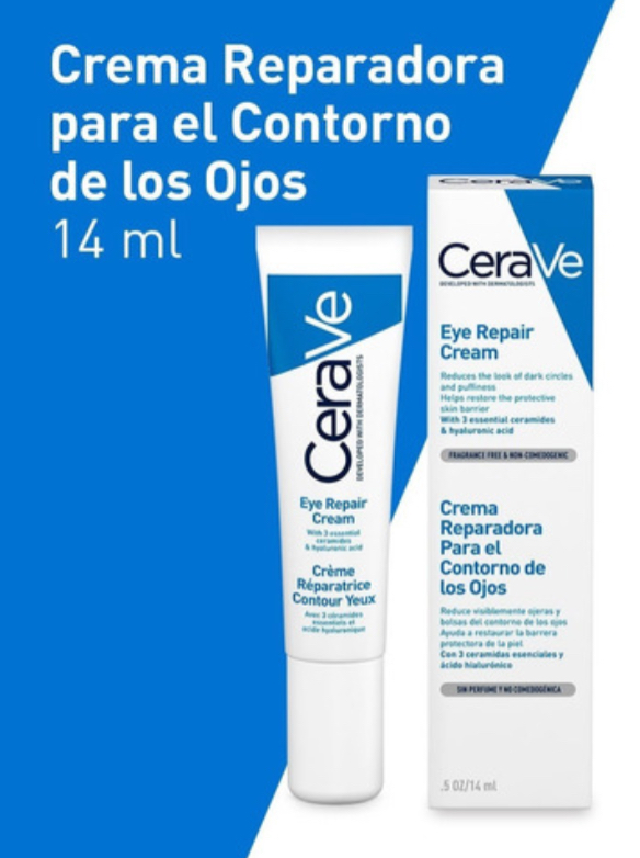 Foto 5 pulgar | Crema Eye Repair Cerave Día/Noche para Todo Tipo de Piel 14 ml