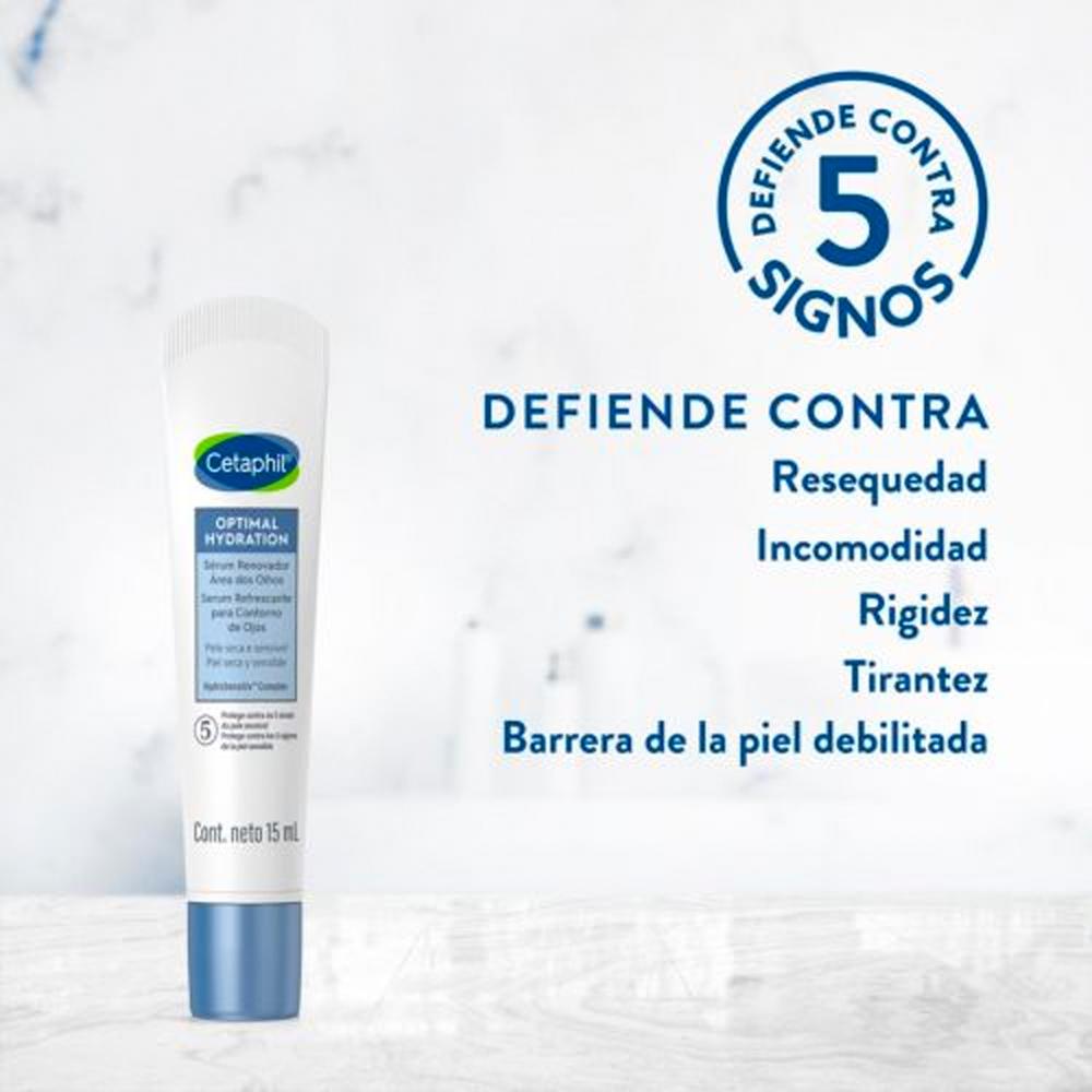 Foto 3 | Sérum Contorno De Ojos Cetaphil Optimal Hydration 15 Ml
