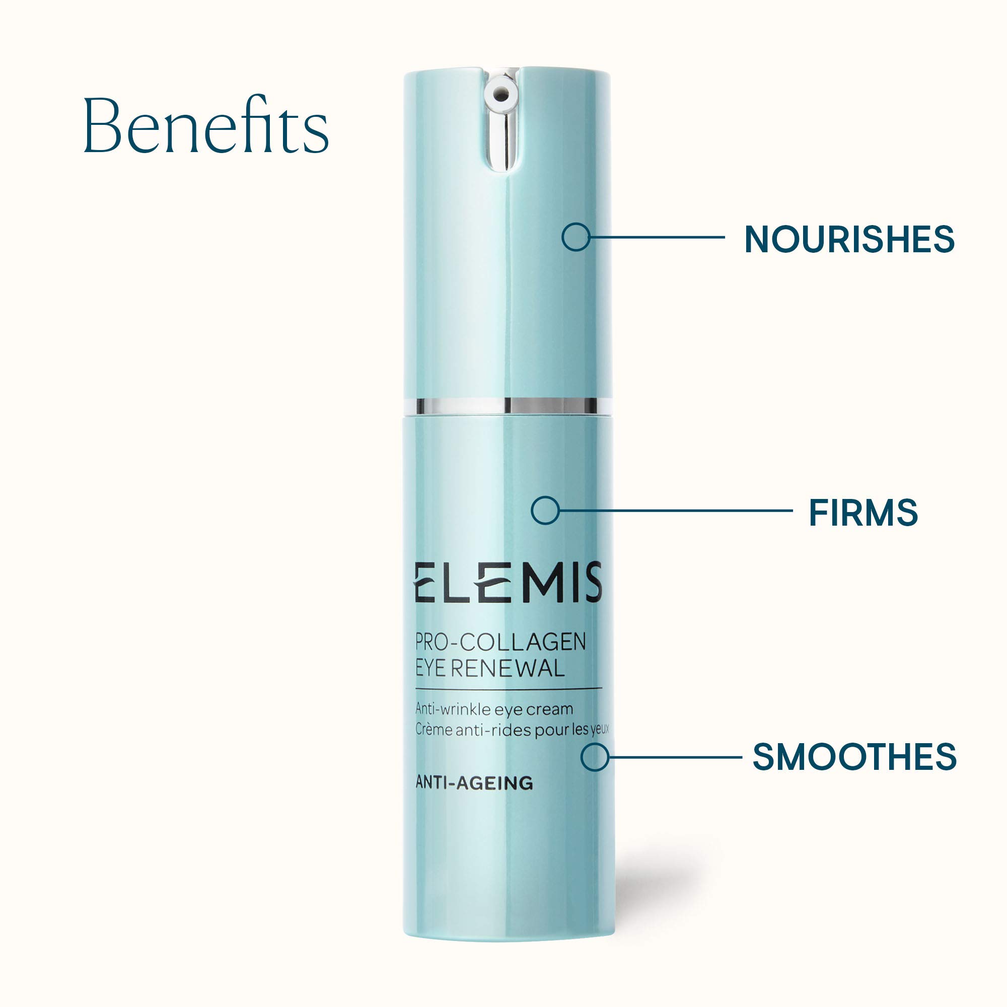 Foto 3 | Crema para Contorno de Ojos Elemis Pro-Collagen Eye Renewal 15 ml Antiarrugas - Venta Internacional