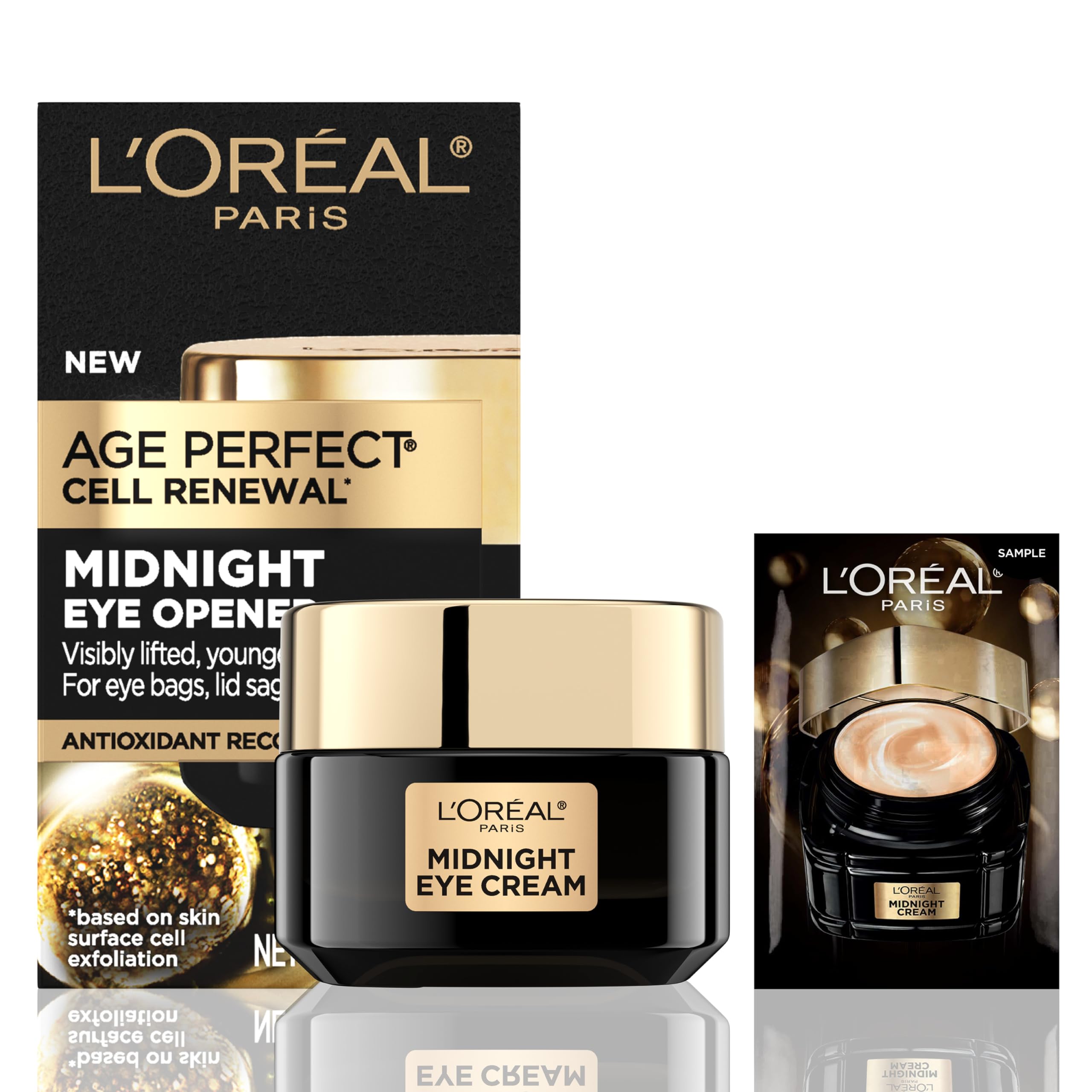 Foto 2 pulgar | Crema De Ojos L'oreal Paris Age Perfect Cell Renewal Midnight - Venta Internacional.