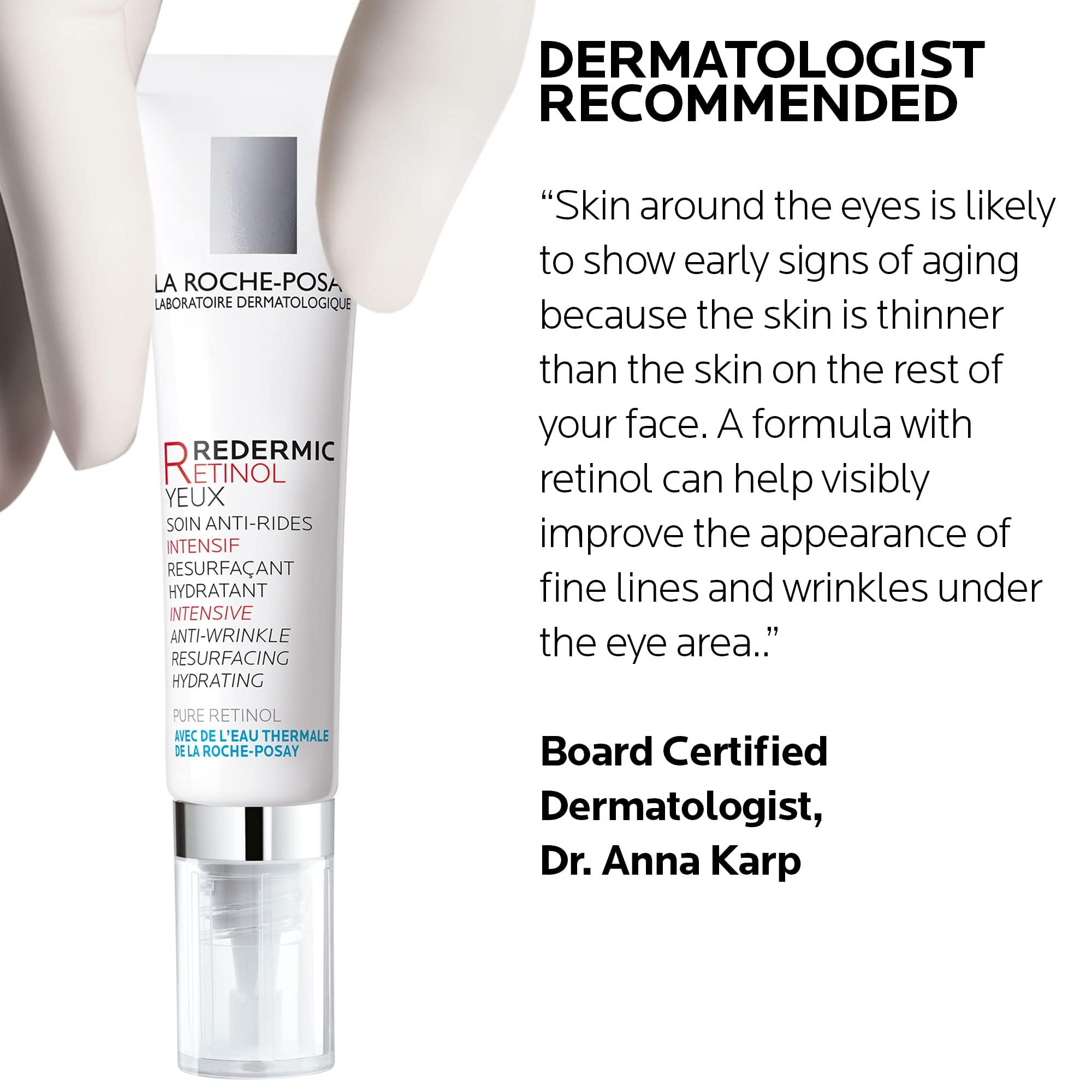 Foto 5 pulgar | Crema Para Ojos La Roche-posay Redermic R Eyes Retinol 15 Ml - Venta Internacional.