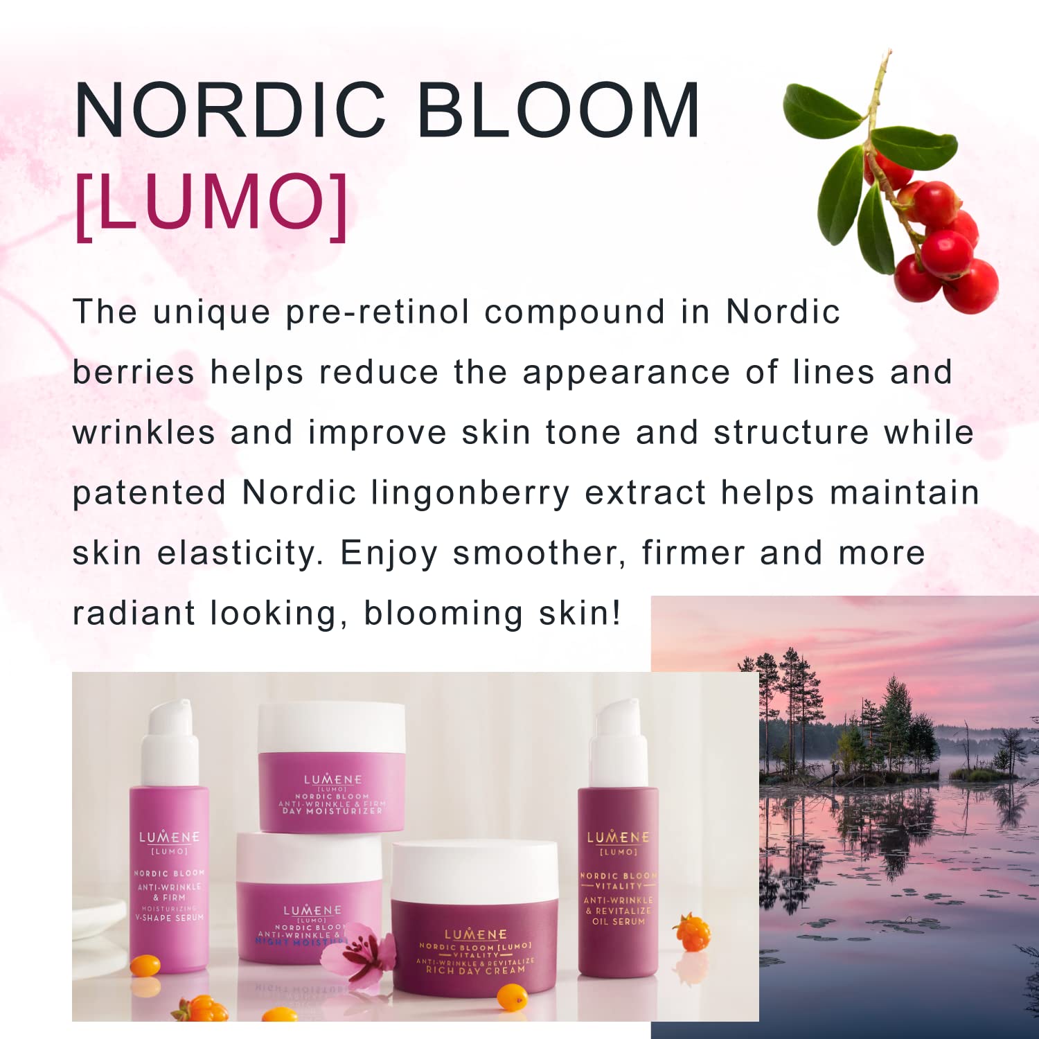 Foto 6 pulgar | Crema Para Ojos Lumene, Antiarrugas, Hidratante Y Firme, Nordic Berry - Venta Internacional.