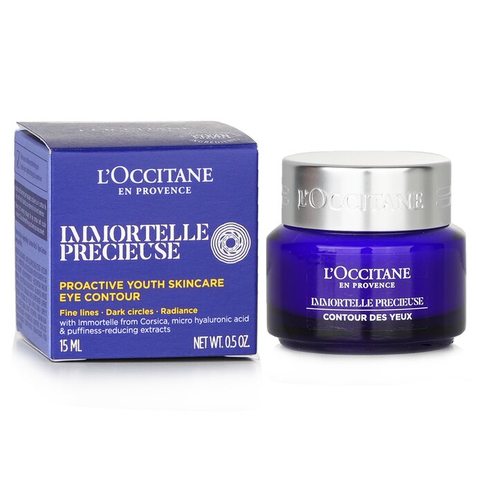 Foto 6 pulgar | Cuidado Del Contorno De Ojos L'occitane Immortelle Precious Vegan - Venta Internacional.