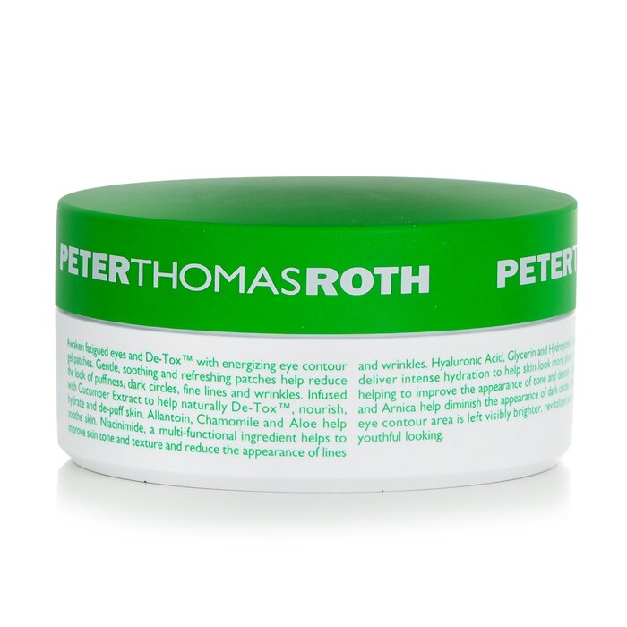 Foto 7 pulgar | Parches para Ojos Peter Thomas Roth Cucumber Detox Hydra-Gel - Venta Internacional