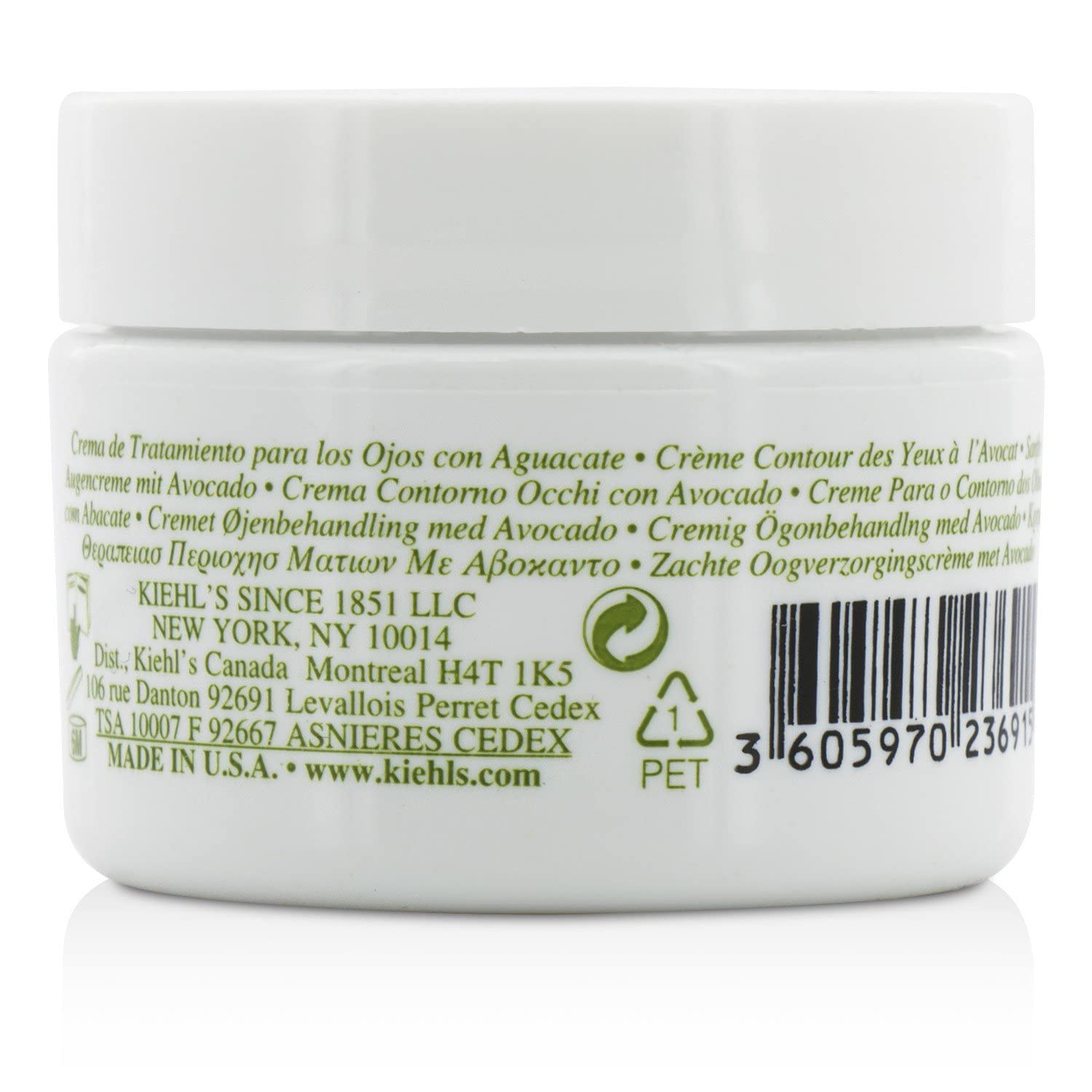 Foto 3 pulgar | Crema Para Ojos Kiehl's Since 1851, Tratamiento Cremoso Para Ojos Con Aguacate, 28 Ml - Venta Internacional.