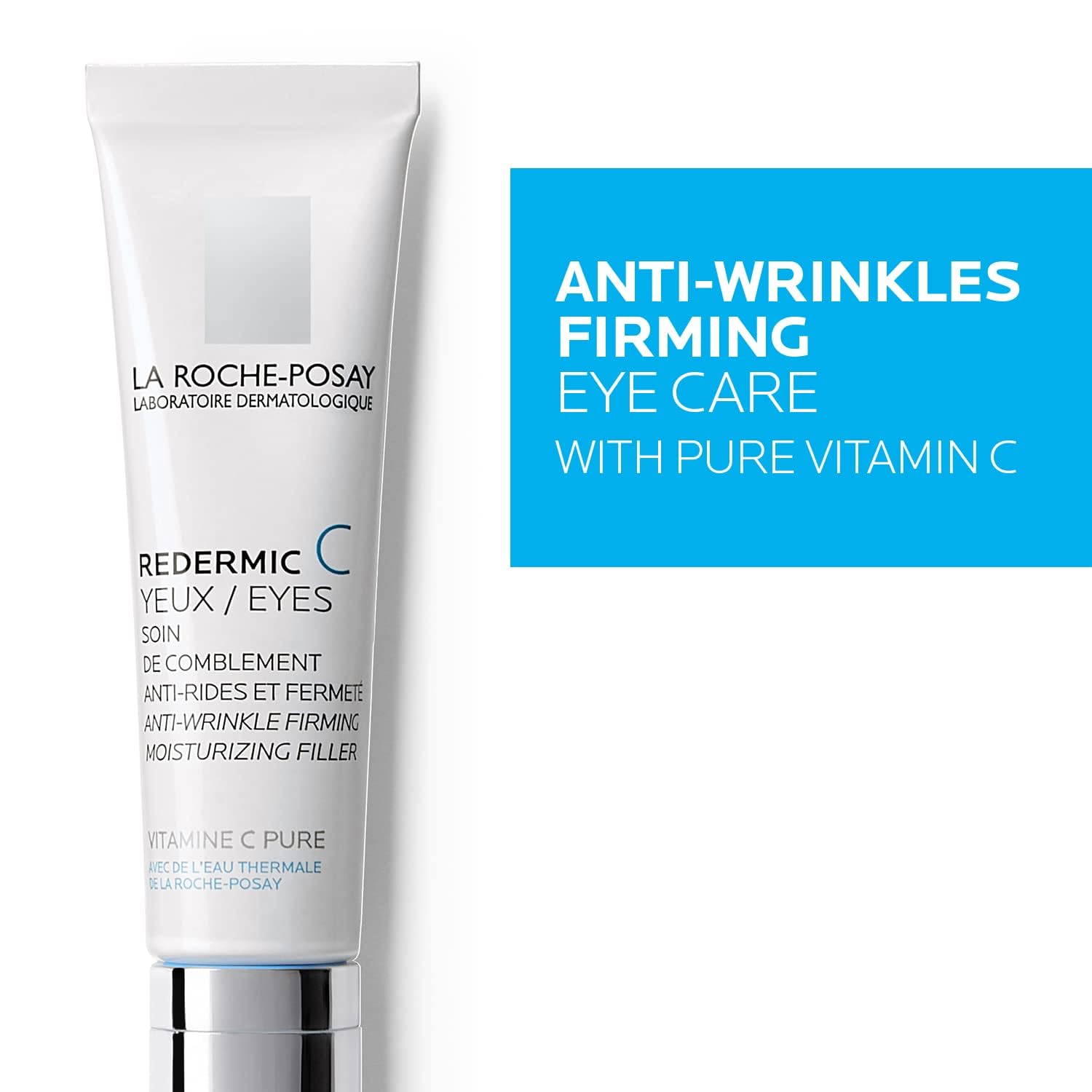Foto 7 pulgar | Crema Para Ojos La Roche-posay Redermic C Pure Vitamin C 15 Ml - Venta Internacional.