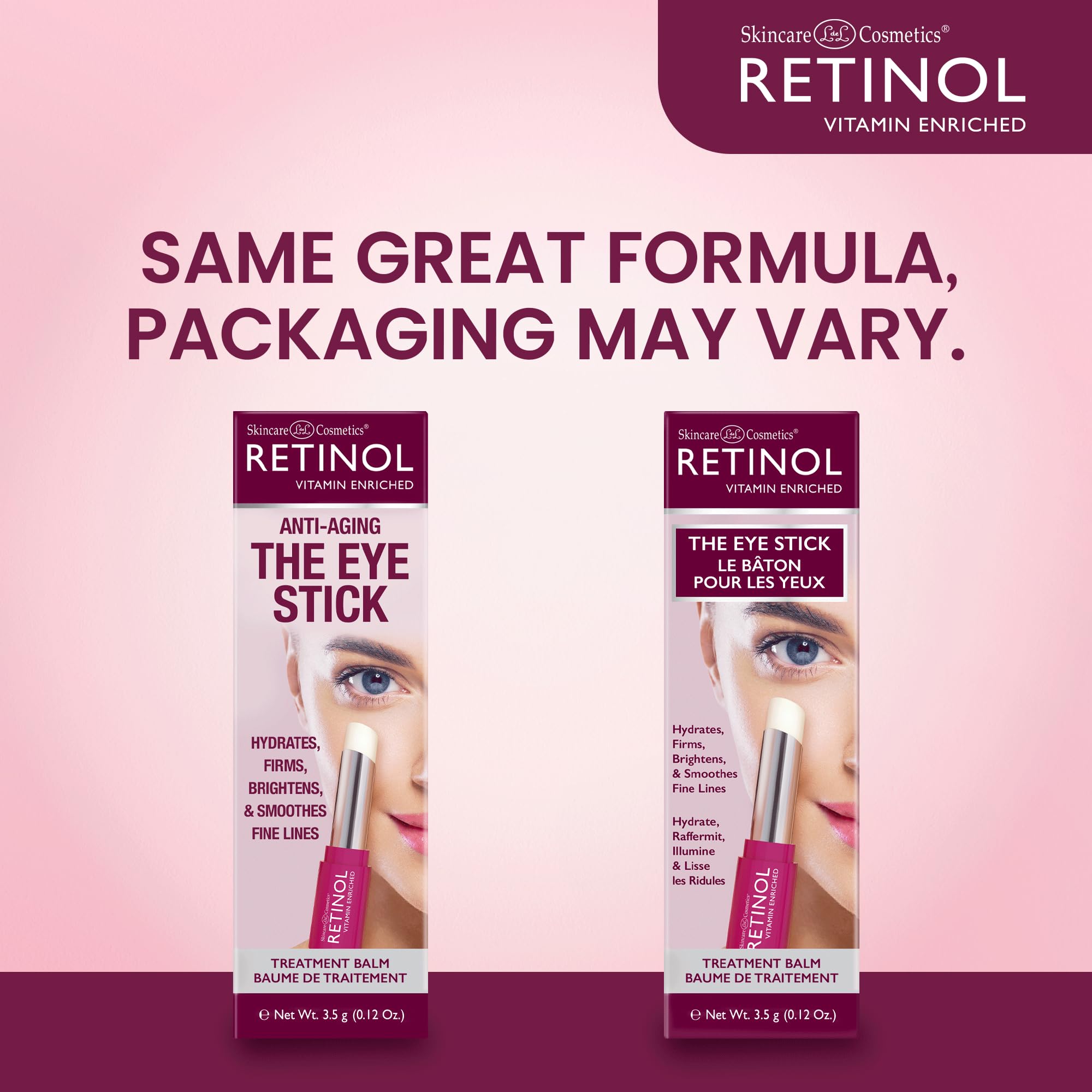 Foto 3 pulgar | Bálsamo De Tratamiento Antienvejecimiento Con Retinol En Barra Para Ojos, Reafirmante E Hidratante - Venta Internacion