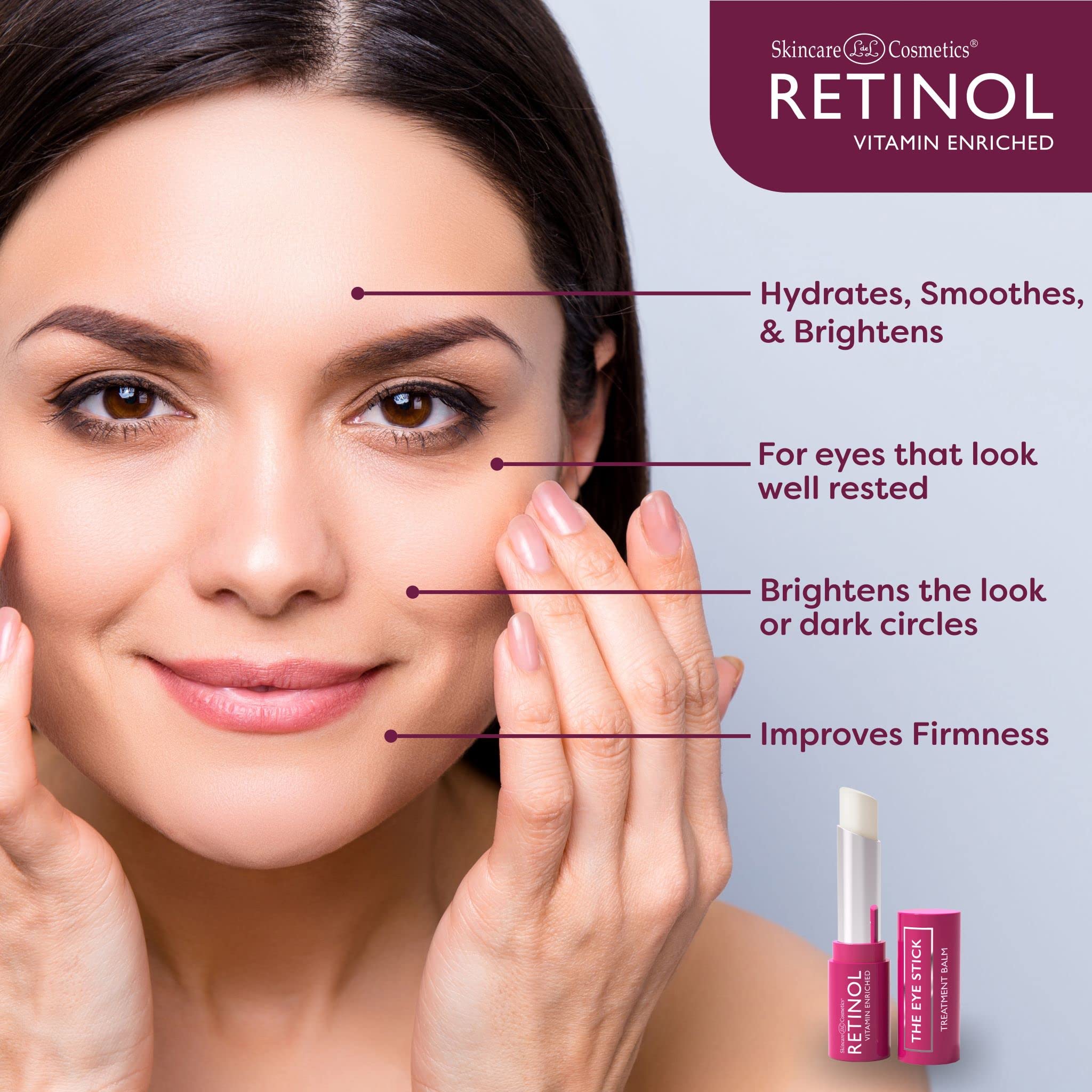 Foto 5 pulgar | Bálsamo De Tratamiento Antienvejecimiento Con Retinol En Barra Para Ojos, Reafirmante E Hidratante - Venta Internacion