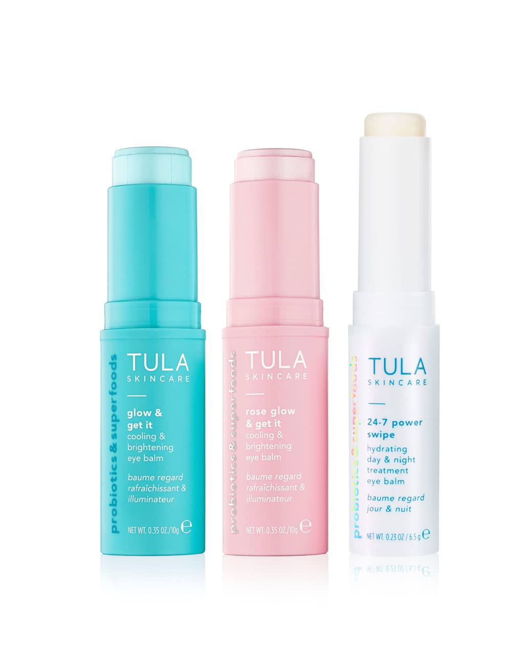 Kit De Bálsamo Para Ojos Tula Skin Care Extravaganza Dark Circle, 3 Piezas - Venta Internacional.