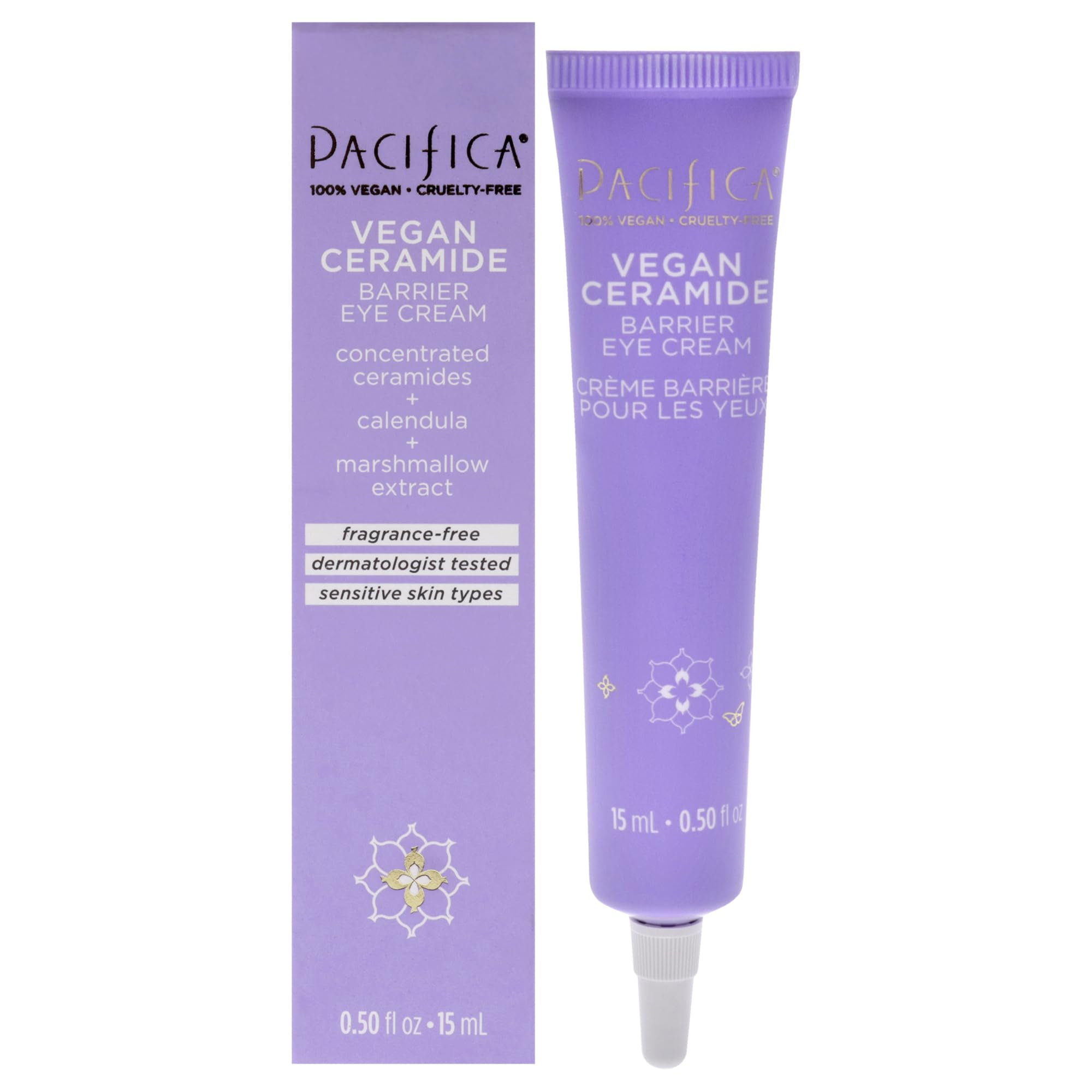 Foto 2 pulgar | Crema De Ojos Pacifica Vegan Ceramide 15ml Para Mujer - Venta Internacional.