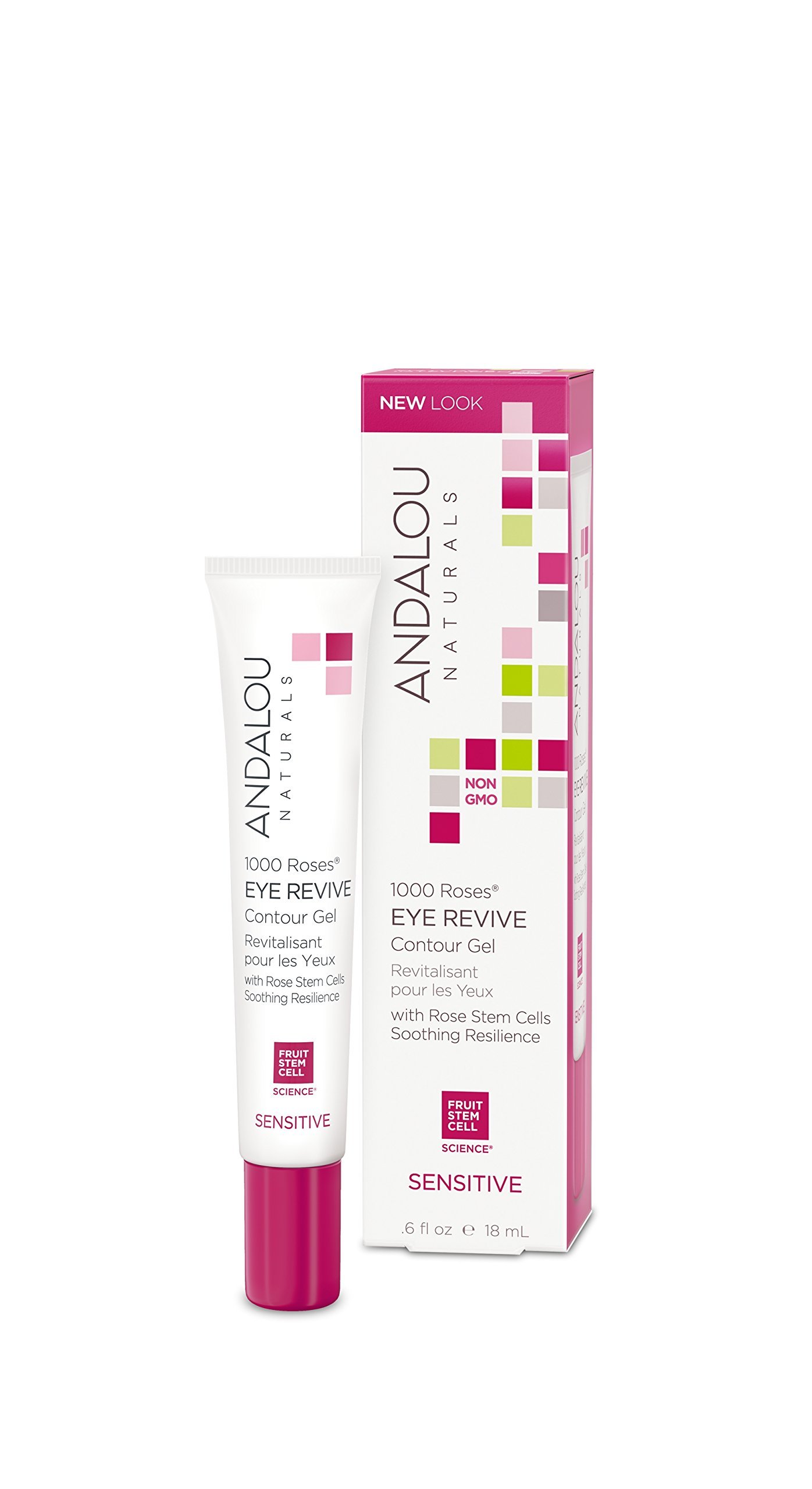 Foto 2 pulgar | Gel De Contorno Eye Revive Andalou Naturals 1000 Rosas, 18 Ml - Venta Internacional.