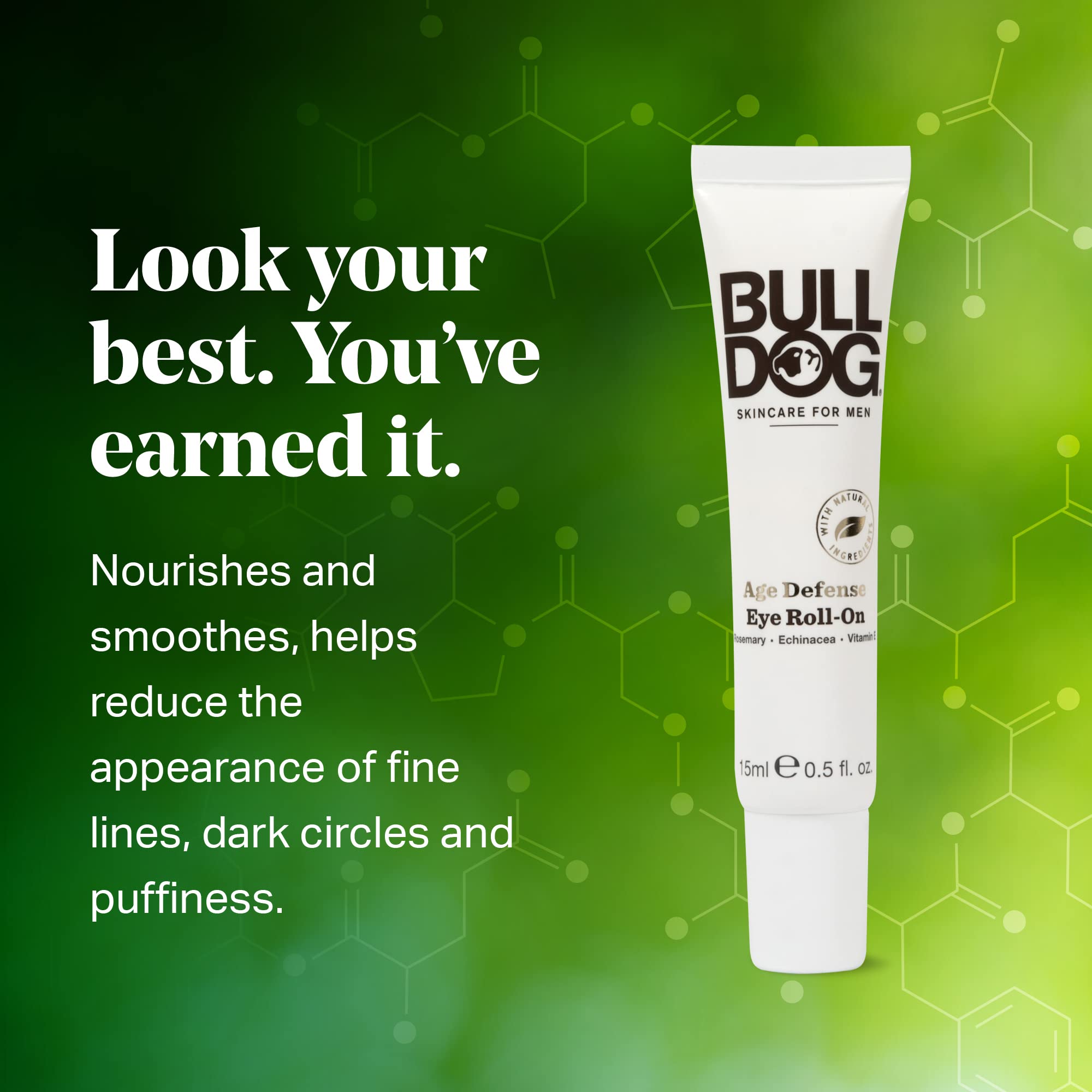 Foto 6 pulgar | Cuidado Facial Eye Roll On Bulldog Age Defense Para Hombre, 15 Ml (x2) - Venta Internacional.