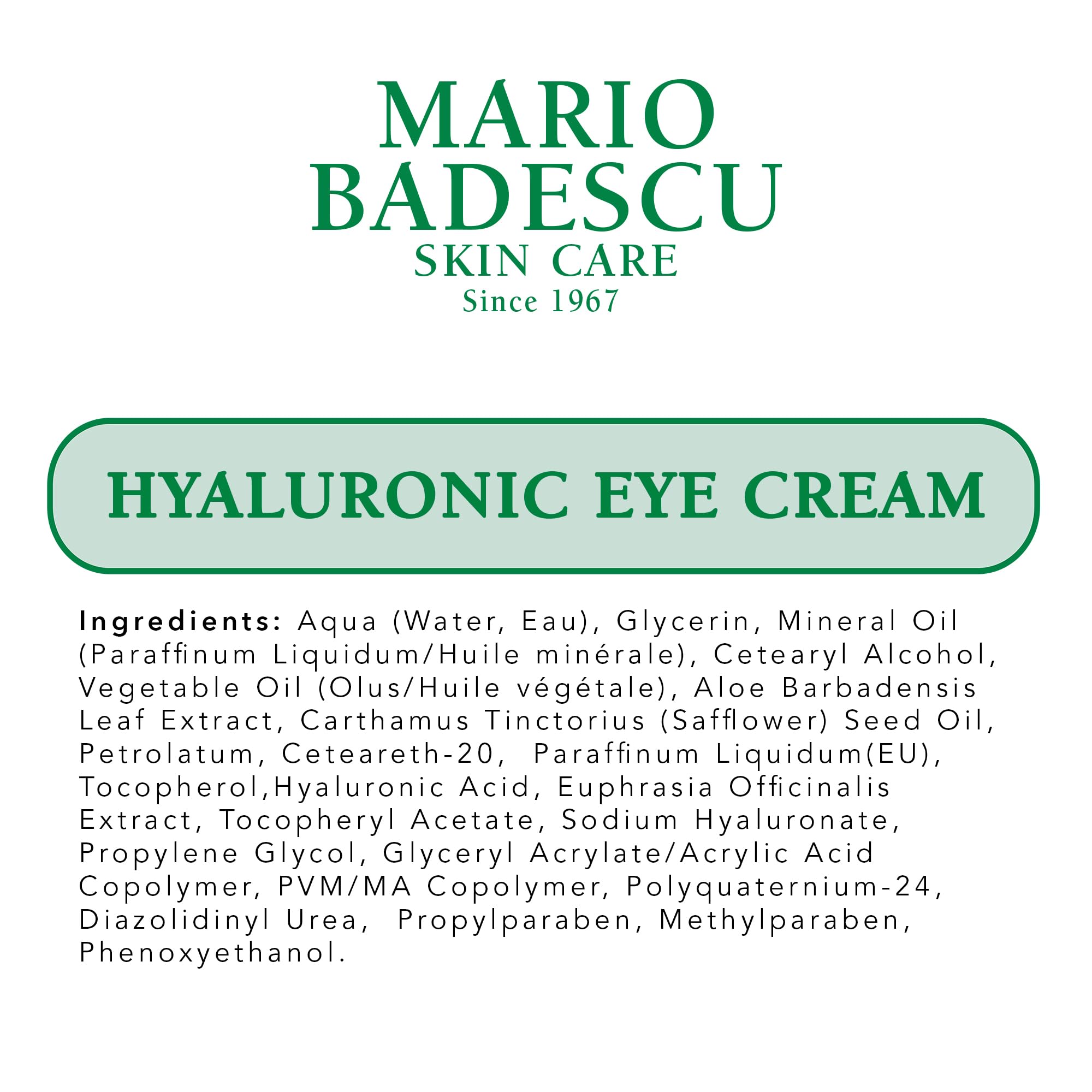 Foto 8 pulgar | Crema De Ojos Mario Badescu Hialurónica Antienvejecimiento 15ml - Venta Internacional.