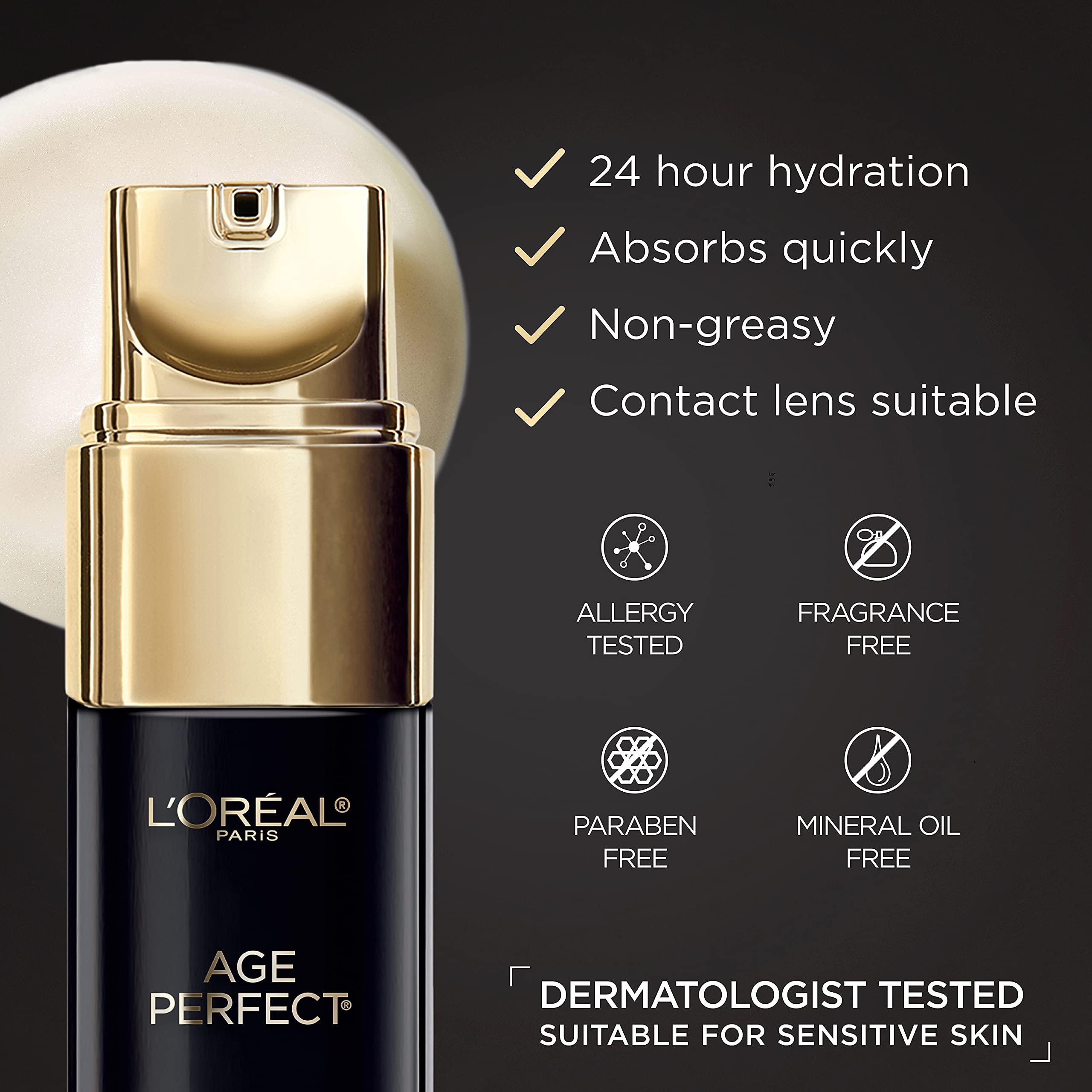 Foto 6 pulgar | Crema De Ojos L'oreal Paris Age Perfect Anti-aging 15ml - Venta Internacional.