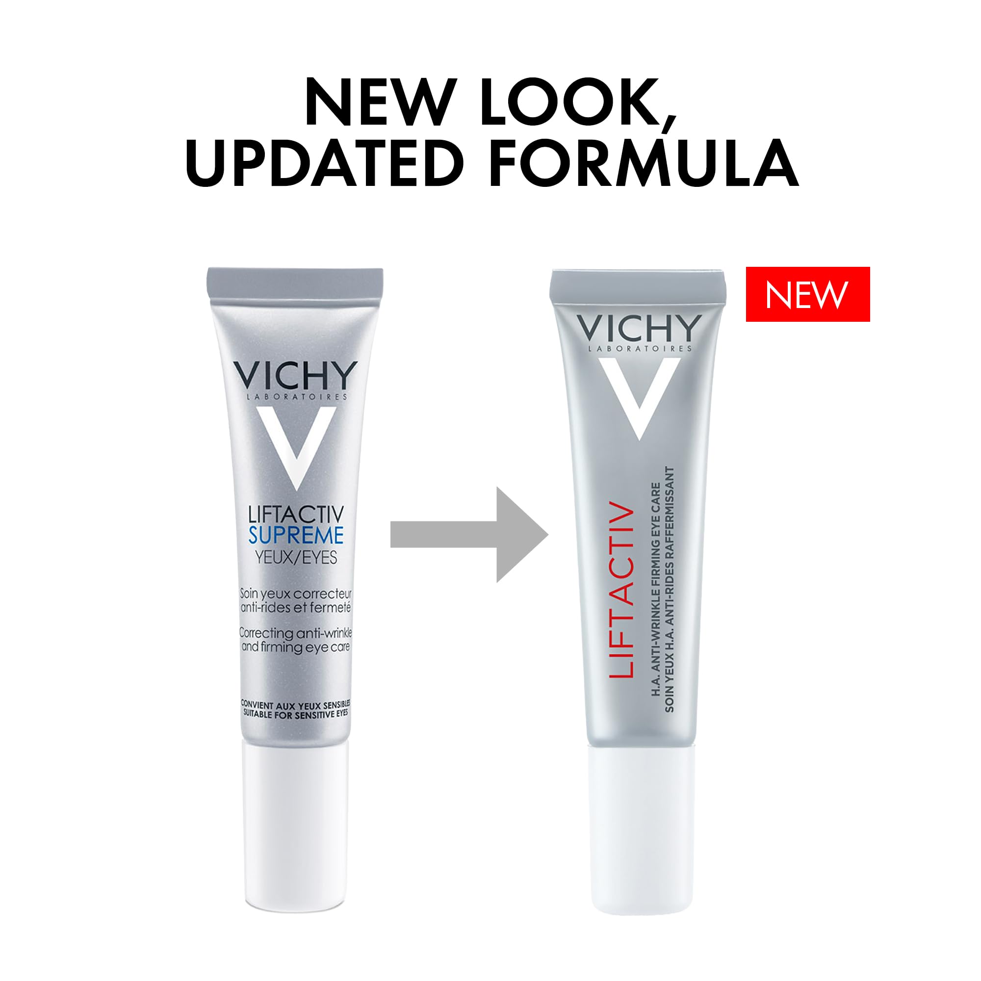 Foto 3 pulgar | Crema De Ojos Vichy Liftactiv Supreme Antiarrugas 15ml - Venta Internacional.