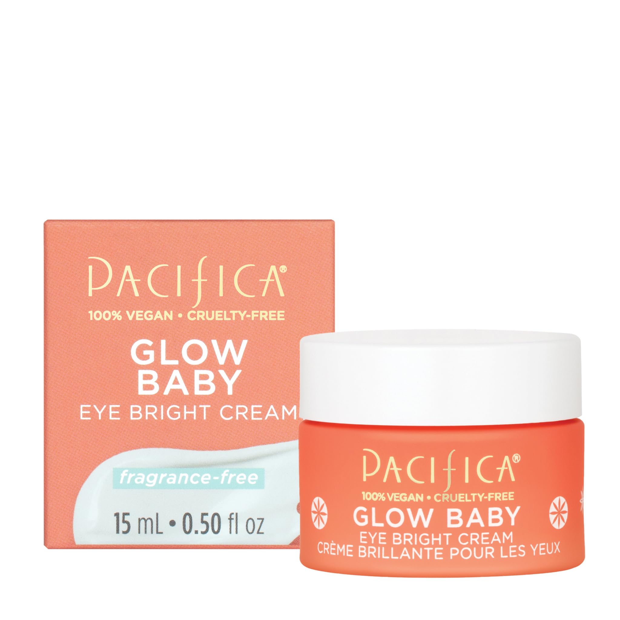 Foto 2 pulgar | Crema Eye Bright Pacifica Glow Baby, Unisex, 15 Ml - Venta Internacional.