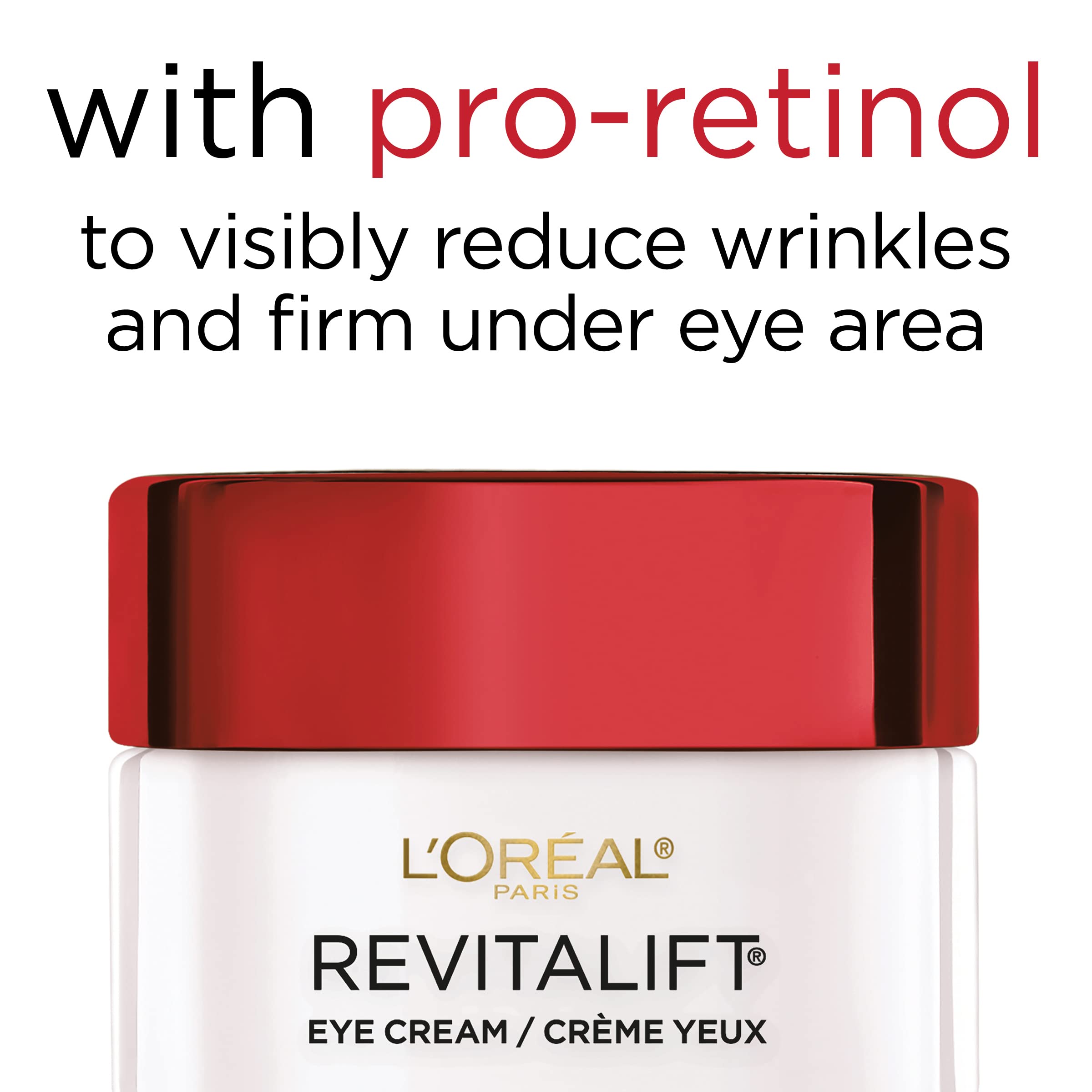 Foto 3 pulgar | Crema De Ojos L'oreal Paris Skincare Revitalift Antiarrugas 15 Ml - Venta Internacional.