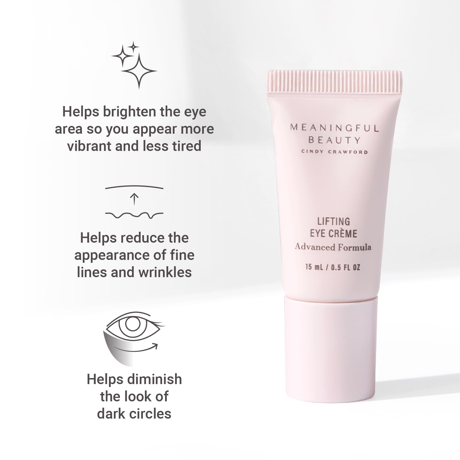 Foto 4 pulgar | Crema Para Ojos Meaningful Beauty Lifting, Fórmula Avanzada, 15 Ml - Venta Internacional.