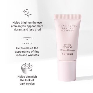 Foto 3 | Crema Para Ojos Meaningful Beauty Lifting, Fórmula Avanzada, 15 Ml - Venta Internacional.