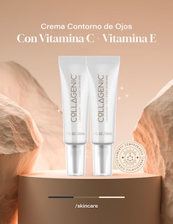 Foto 2 | Kit 2 Crema Contorno De Ojos Y Labios 30ml Vitamina C, Vitamina E