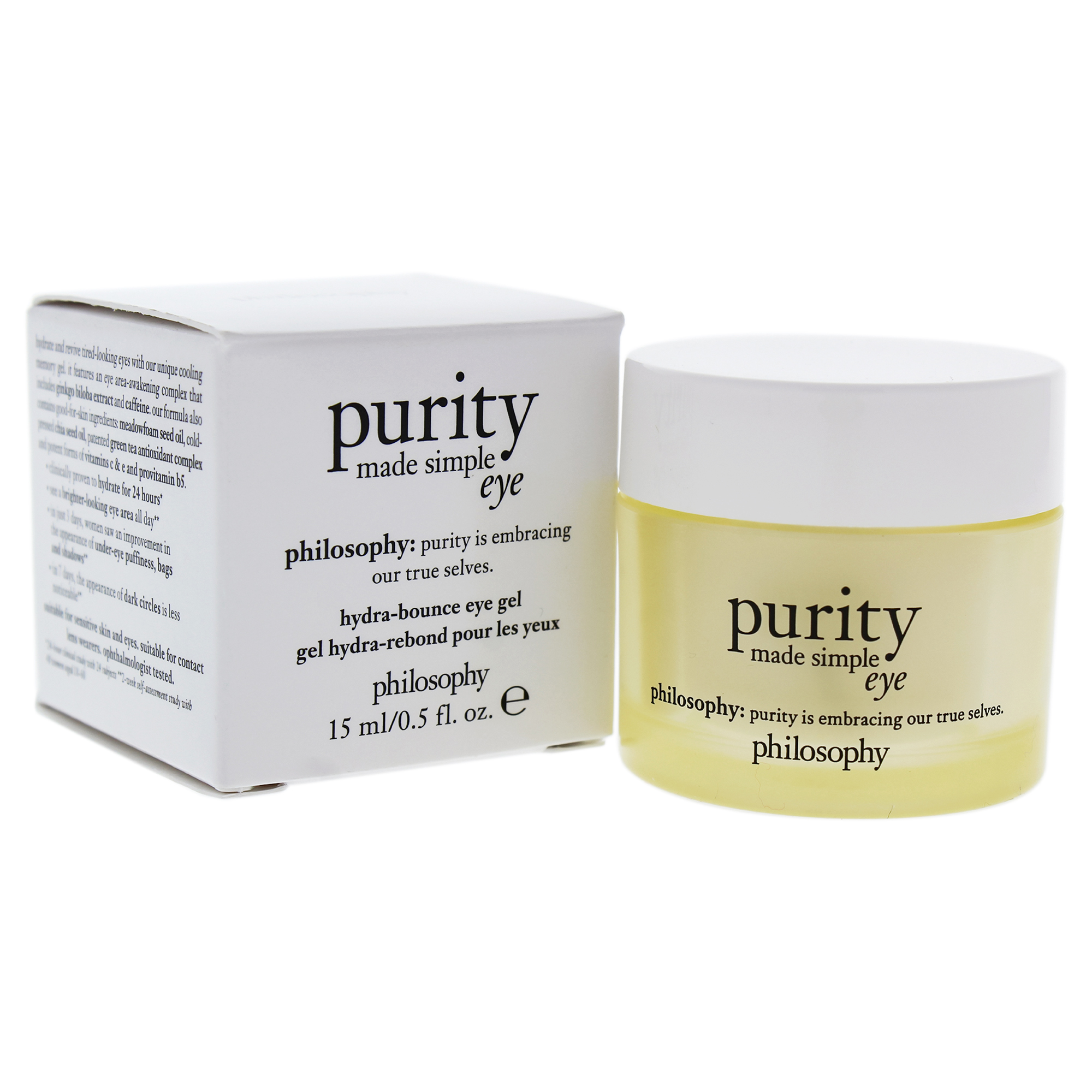 Foto 3 pulgar | Gel para Ojos Philosophy Purity 15 ml - Venta Internacional