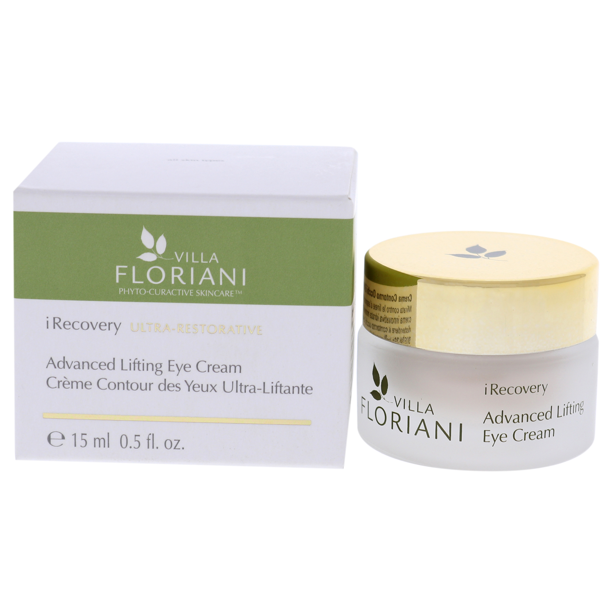 Crema Para Ojos Villa Floriani, Lifting Avanzado, 0.5 Oz - Venta Internacional.