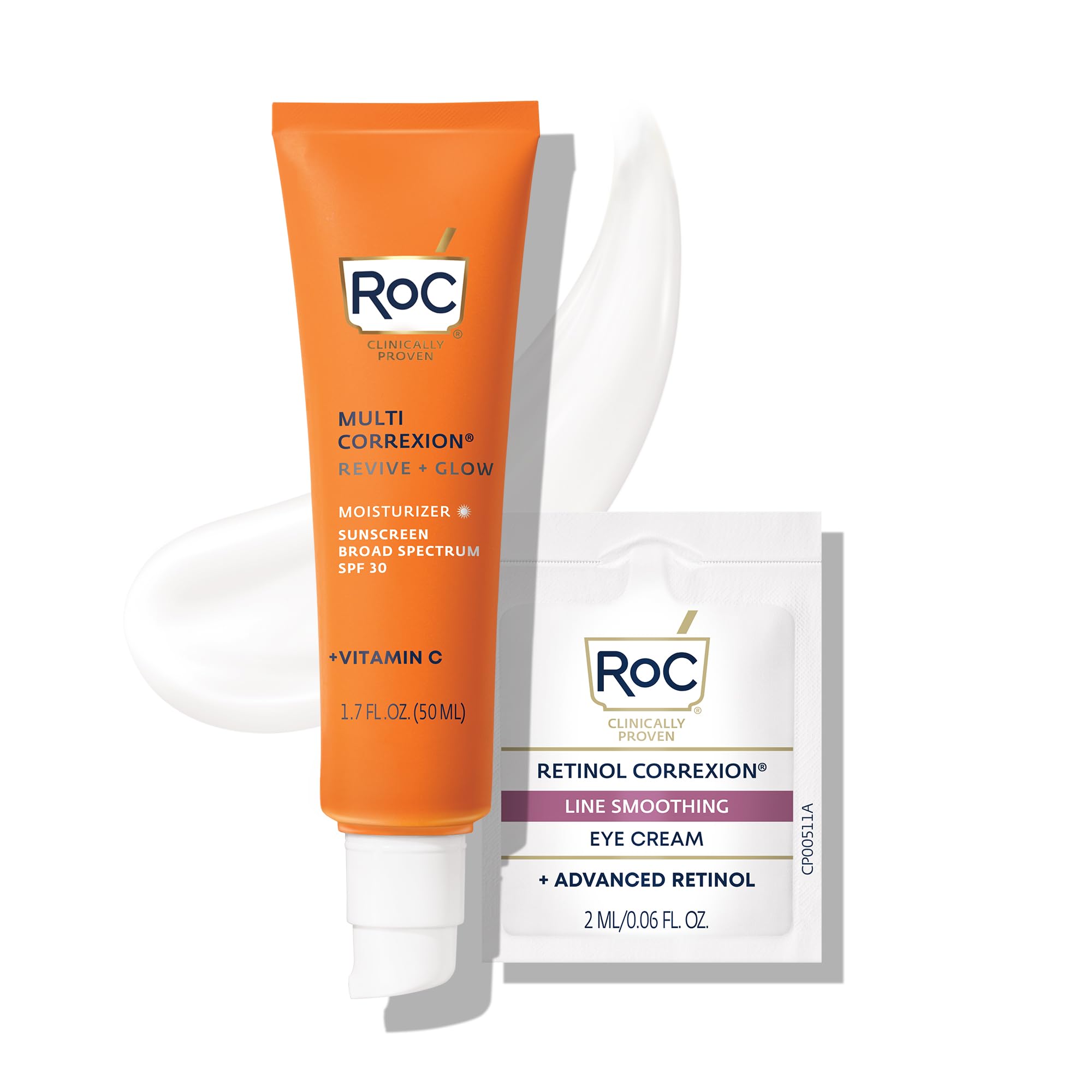 Crema Hidratante Roc Multi Correxion Revive + Glow Vitamina C Spf30 - Venta Internacional.