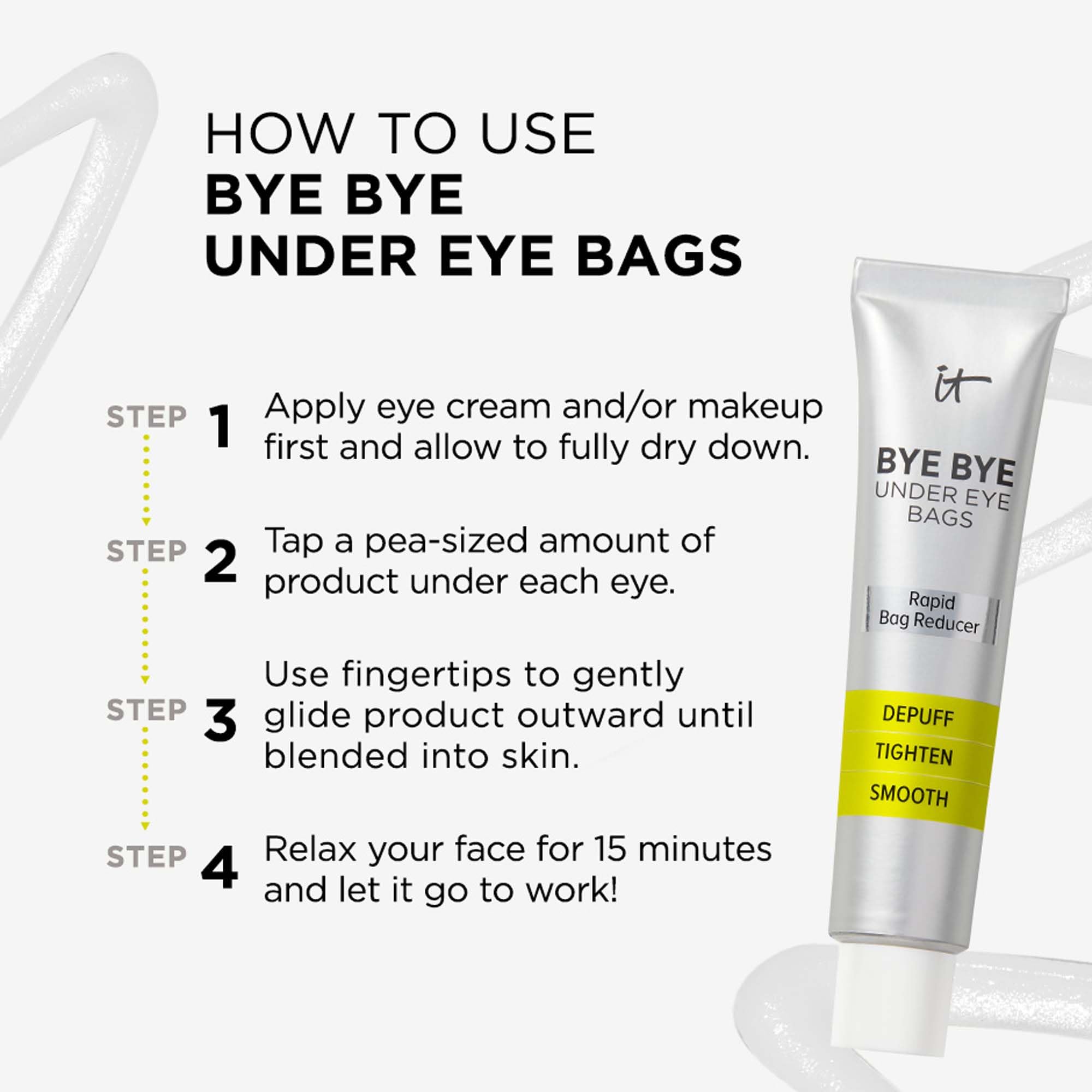 Foto 6 pulgar | Tratamiento Diurno De Bolsas Para Debajo De Los Ojos It Cosmetics Bye Bye - Venta Internacional.