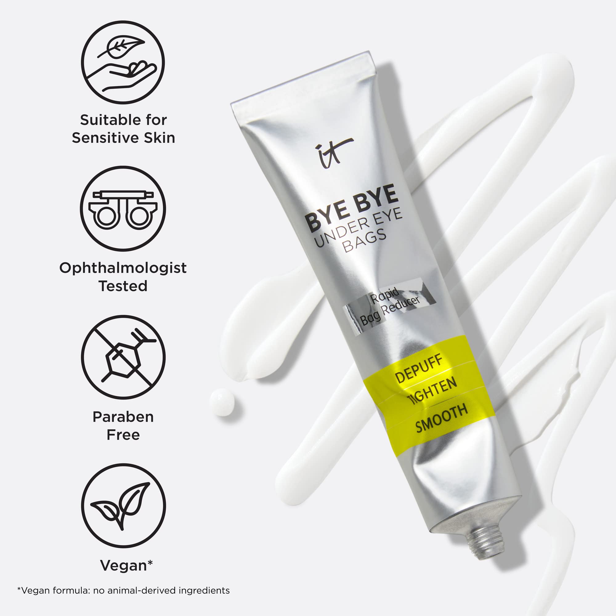 Foto 8 pulgar | Tratamiento Diurno De Bolsas Para Debajo De Los Ojos It Cosmetics Bye Bye - Venta Internacional.